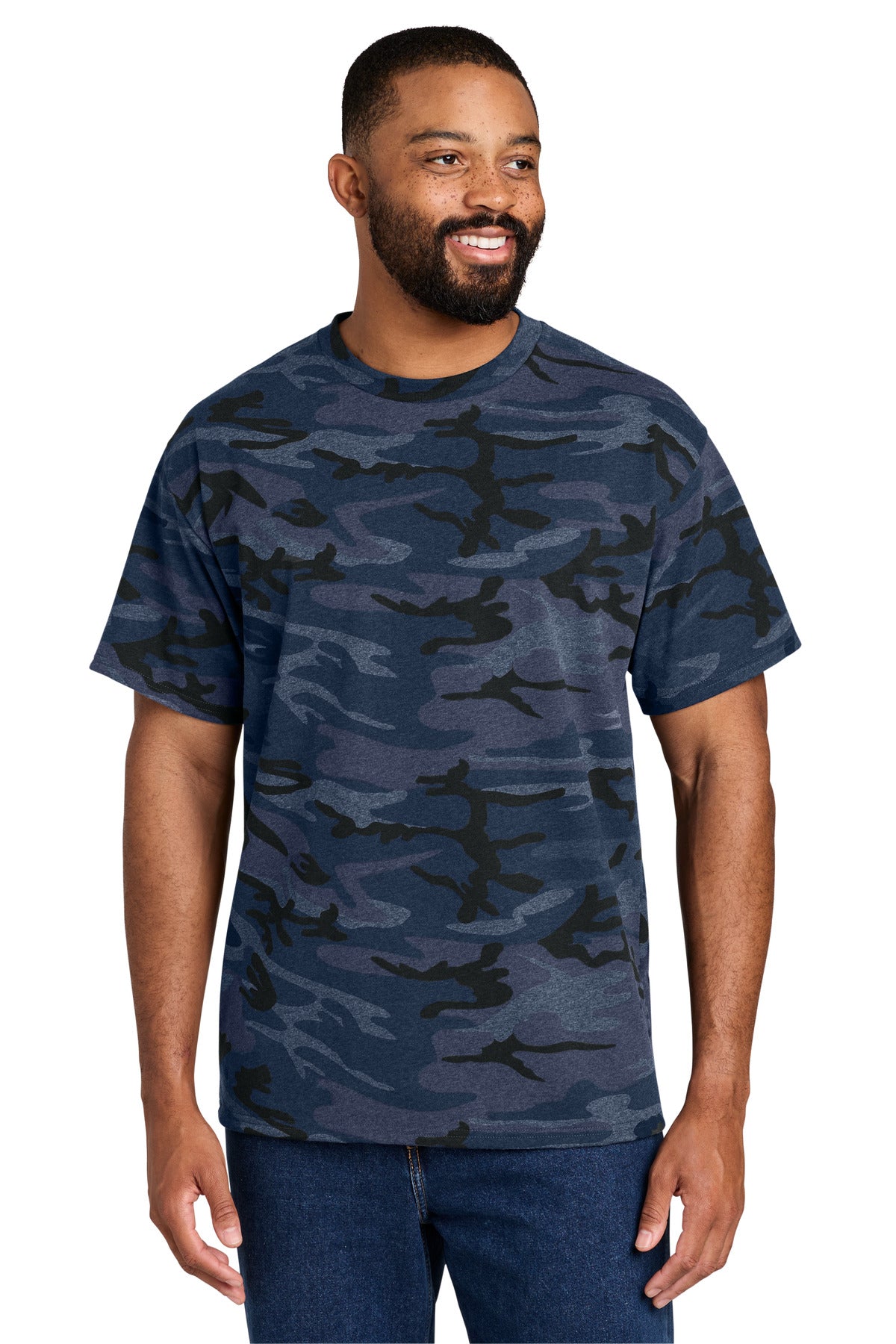 Port & Co™ Core Cotton Camo Tee.  PC54C