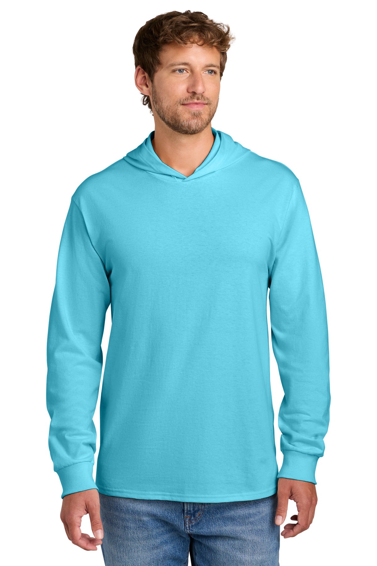 Port & Co® Core Cotton Pullover Hooded Tee PC54H