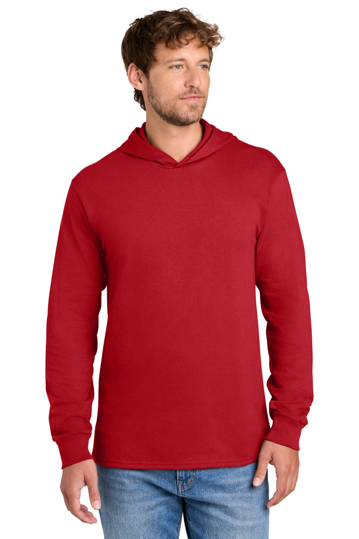 Port & Co® Core Cotton Pullover Hooded Tee PC54H