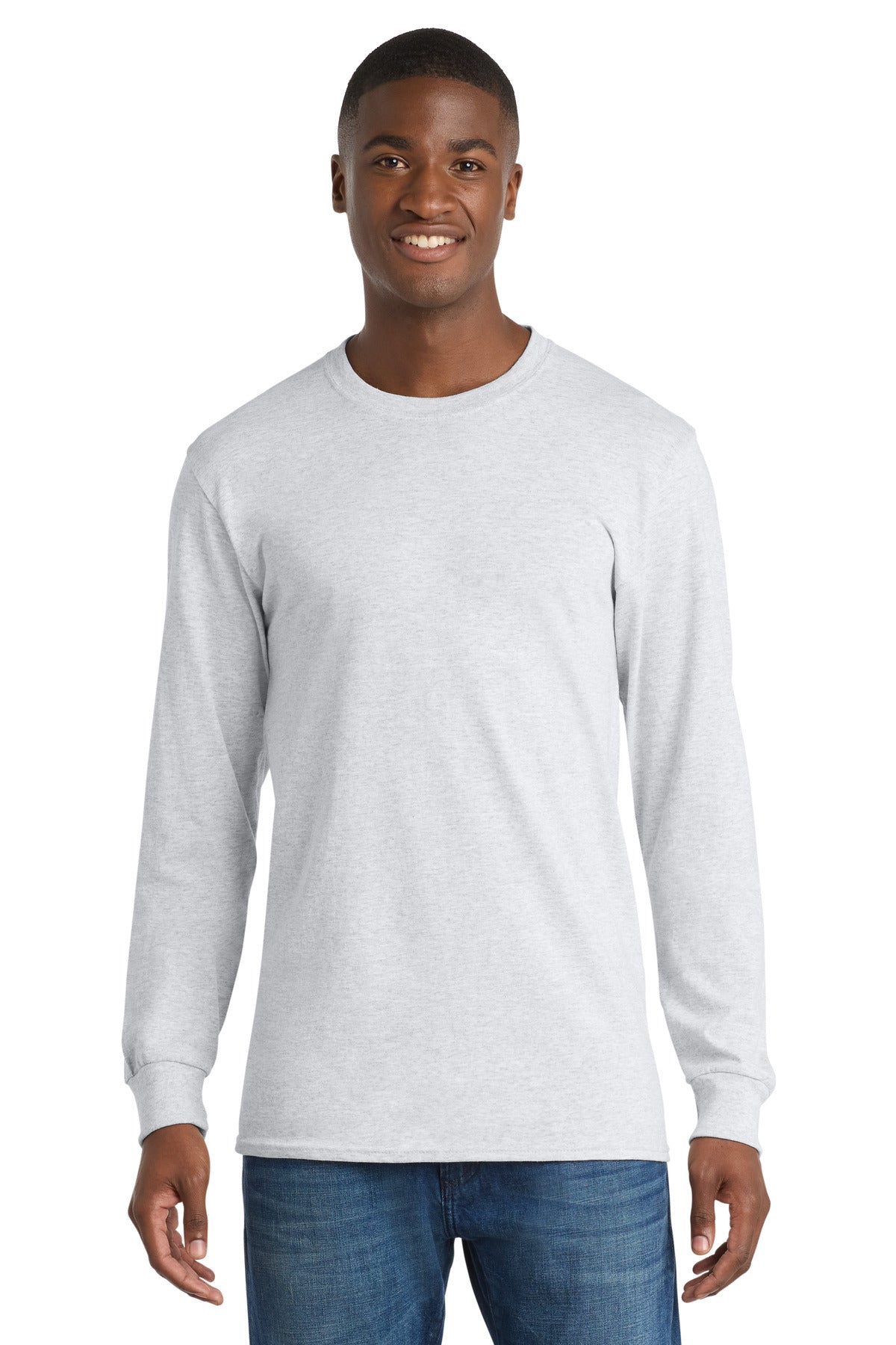 Port & Co™ Long Sleeve Core Cotton Tee. PC54LS