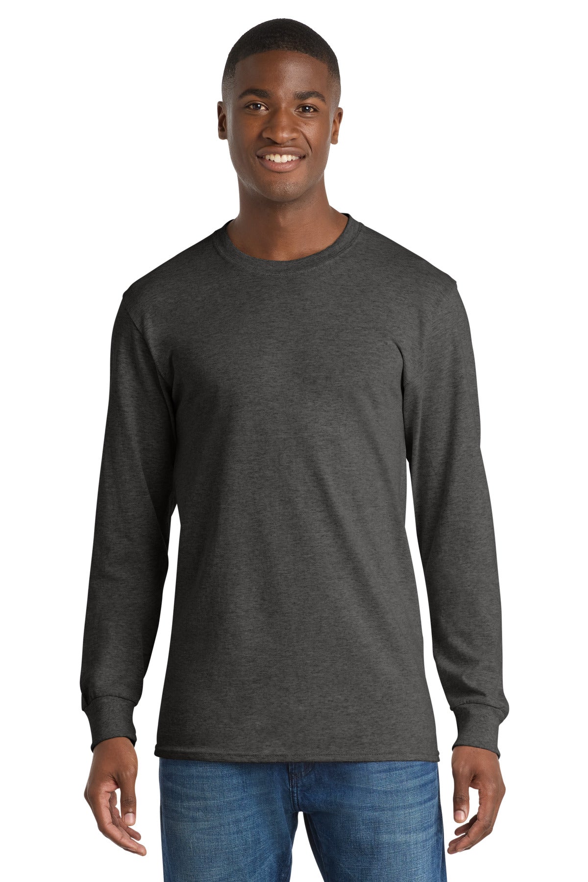 Port & Co™ Long Sleeve Core Cotton Tee. PC54LS