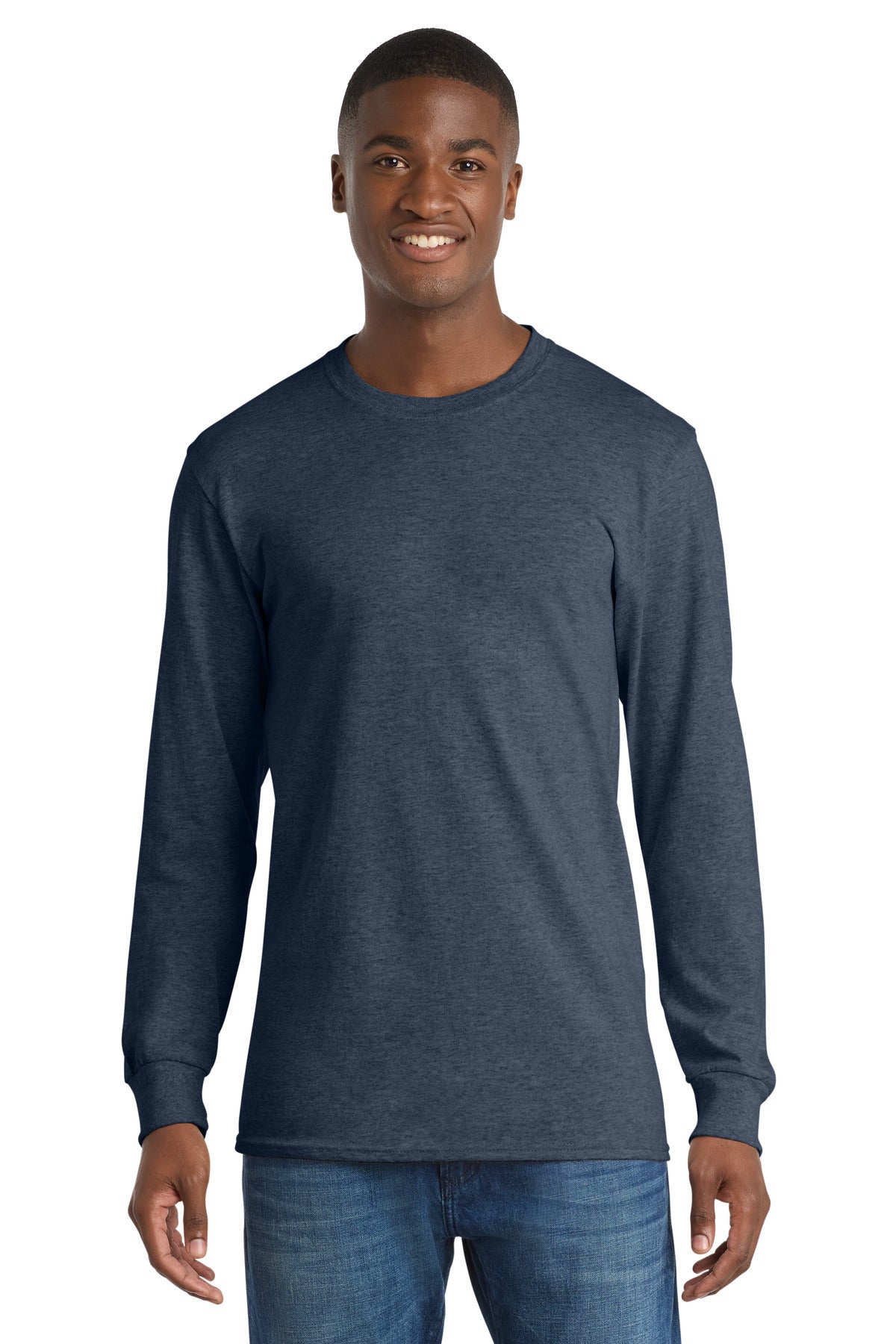 Port & Co™ Long Sleeve Core Cotton Tee. PC54LS