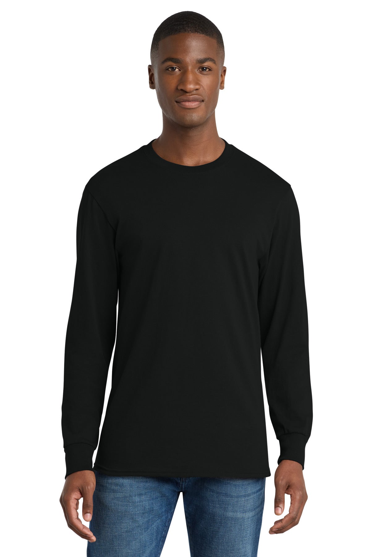 Port & Co™ Long Sleeve Core Cotton Tee. PC54LS