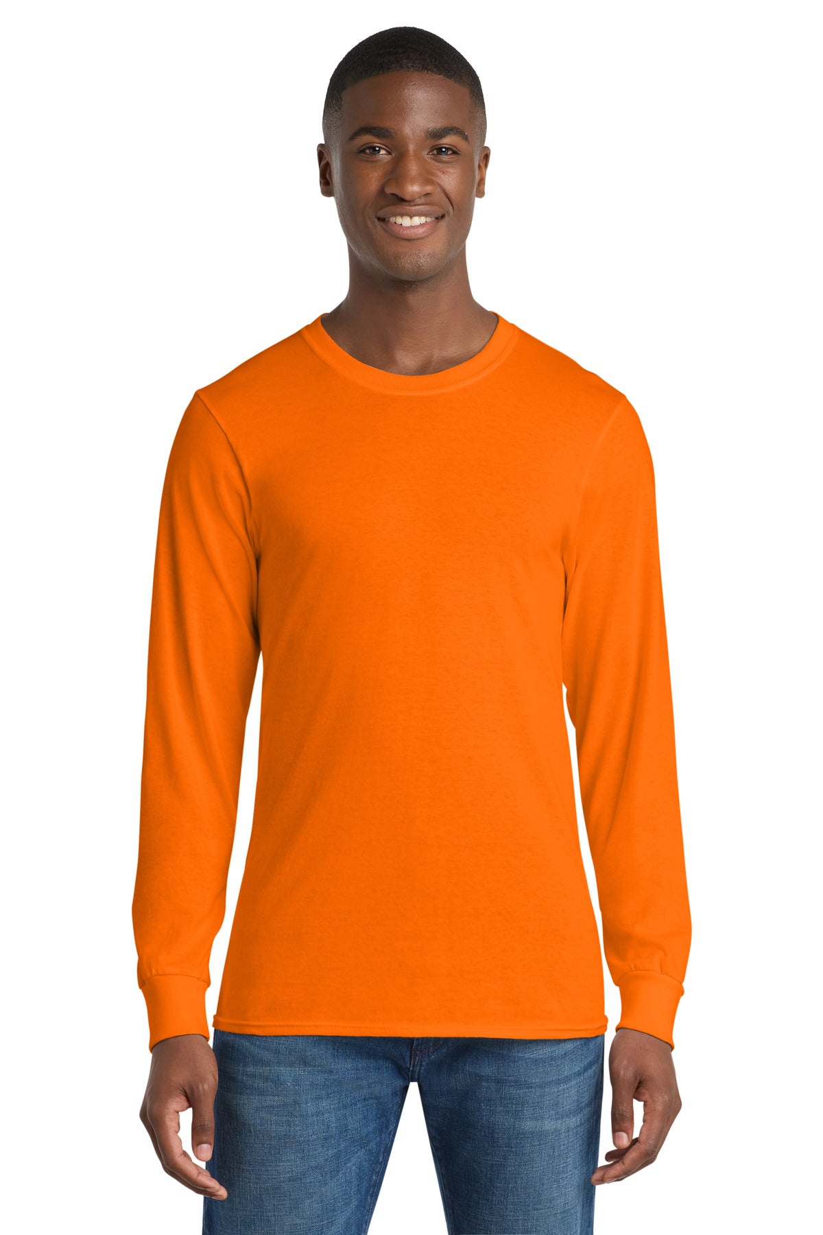 Port & Co™ Long Sleeve Core Cotton Tee. PC54LS