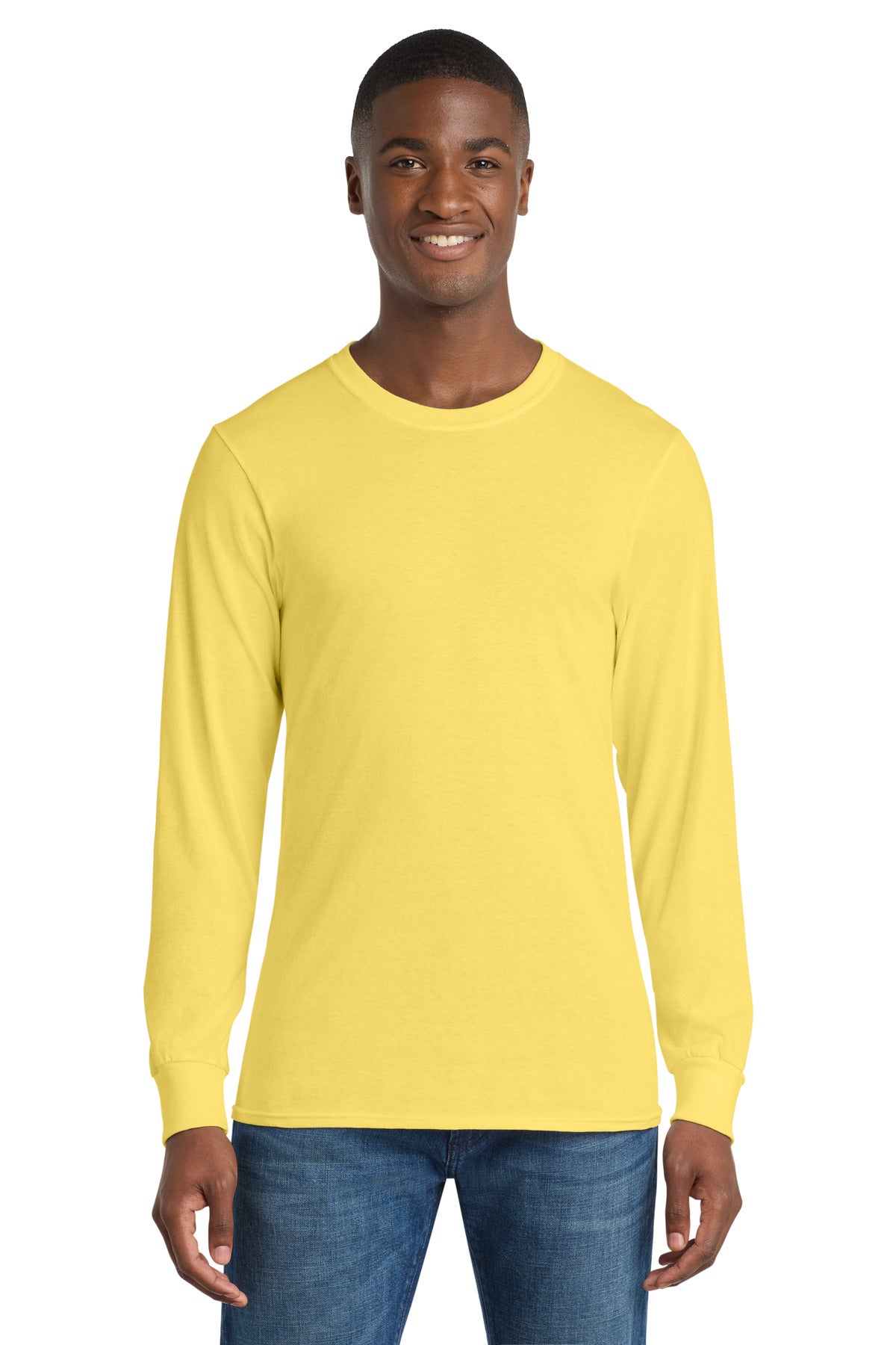 Port & Co™ Long Sleeve Core Cotton Tee. PC54LS