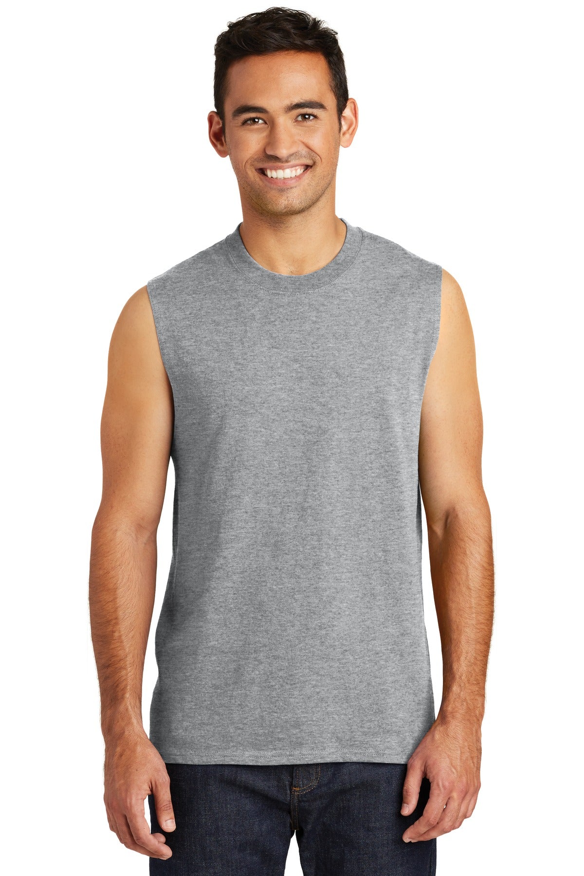 Port & Co™ Core Cotton Sleeveless Tee. PC54SL