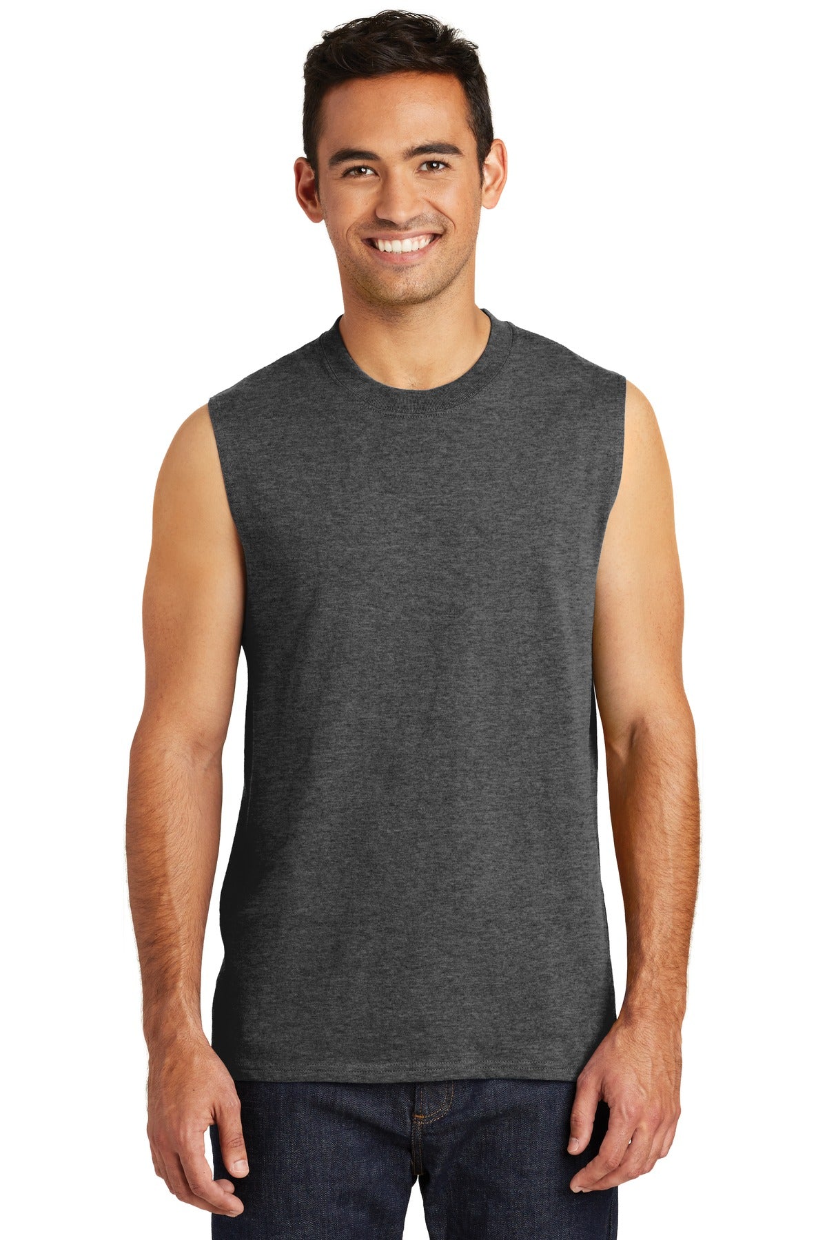Port & Co™ Core Cotton Sleeveless Tee. PC54SL