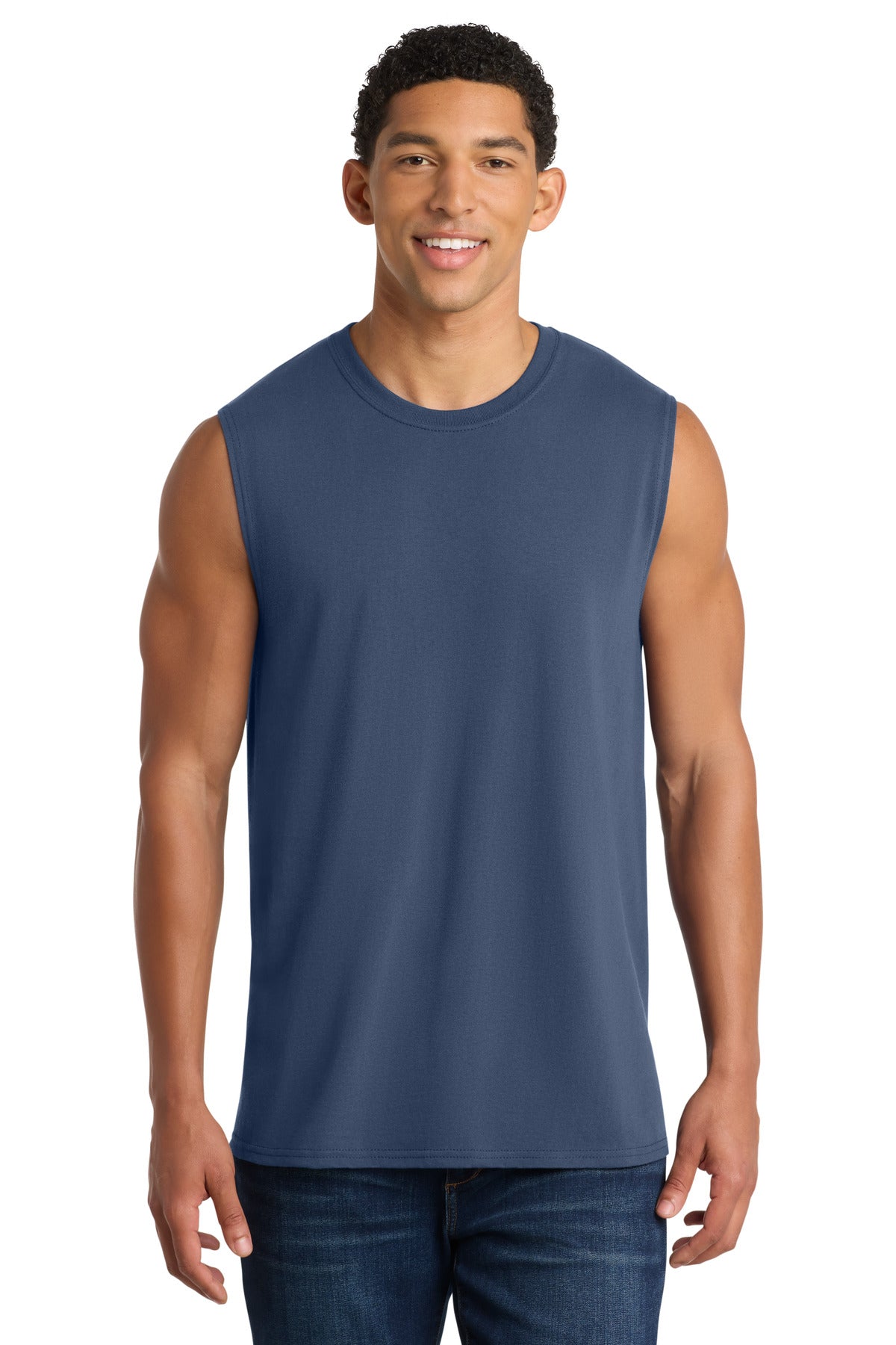 Port & Co™ Core Cotton Sleeveless Tee. PC54SL