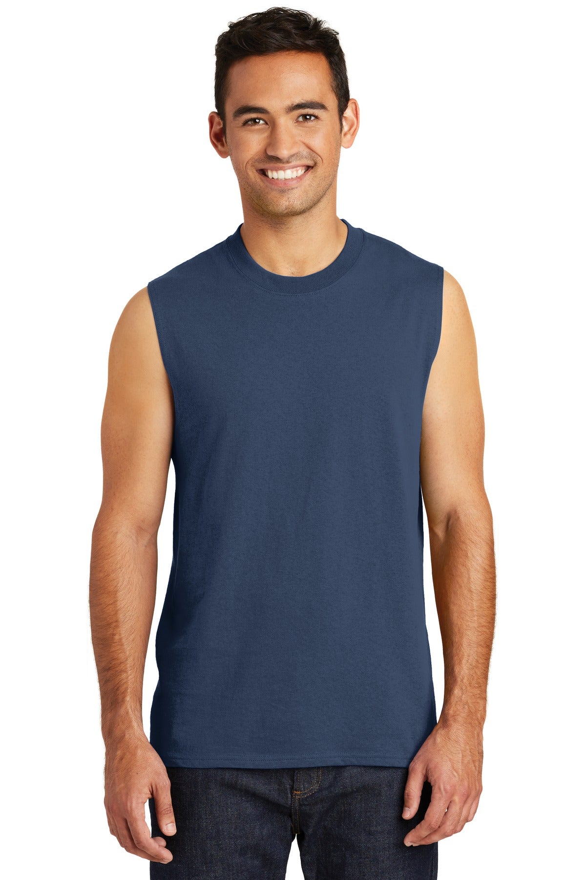 Port & Co™ Core Cotton Sleeveless Tee. PC54SL