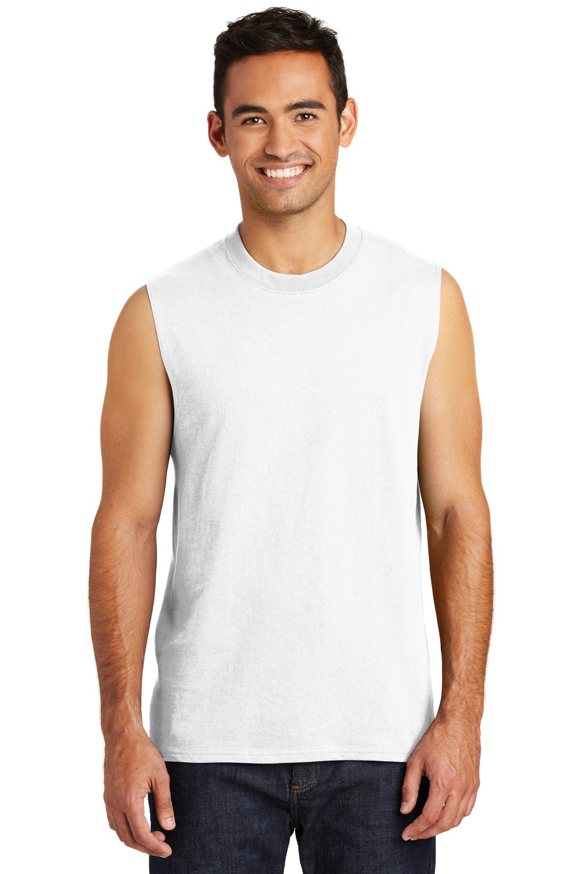 Port & Co™ Core Cotton Sleeveless Tee. PC54SL