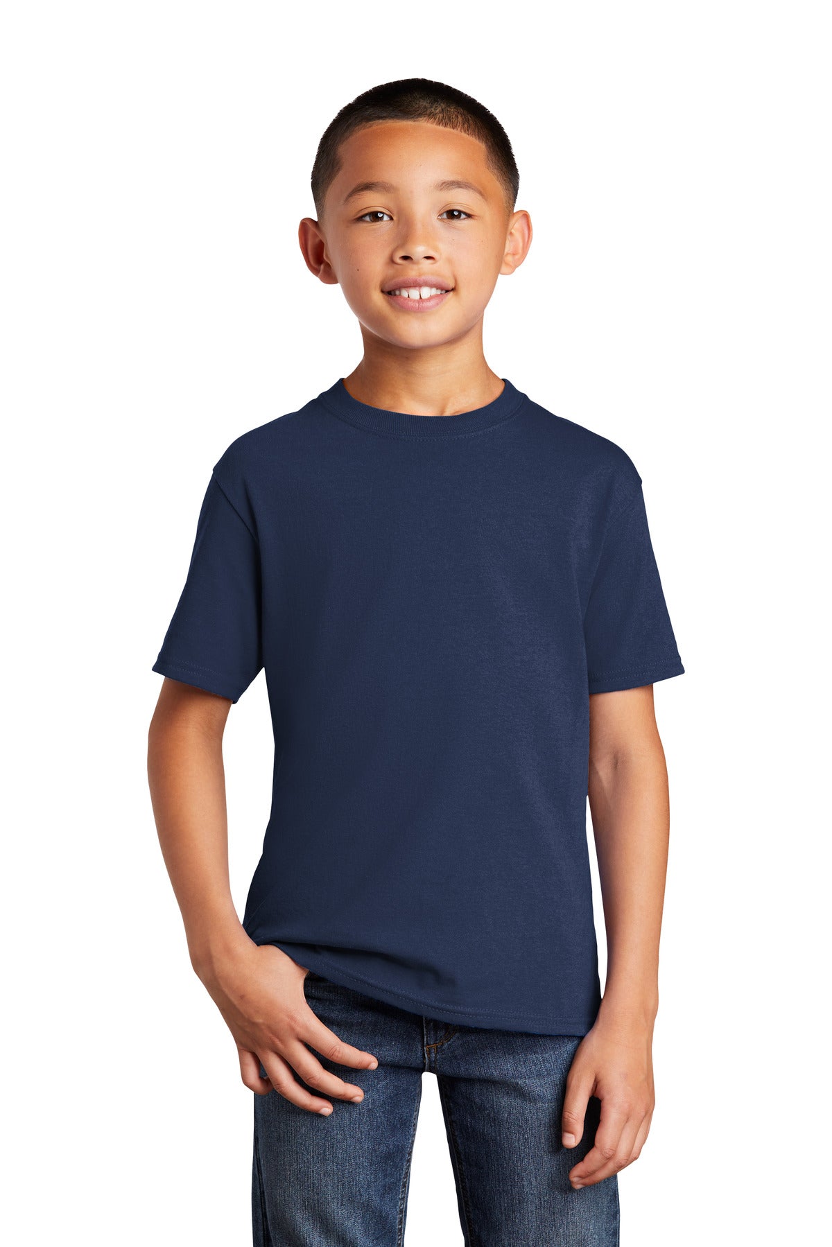 Port & Co™ Youth Core Cotton DTG Tee PC54YDTG