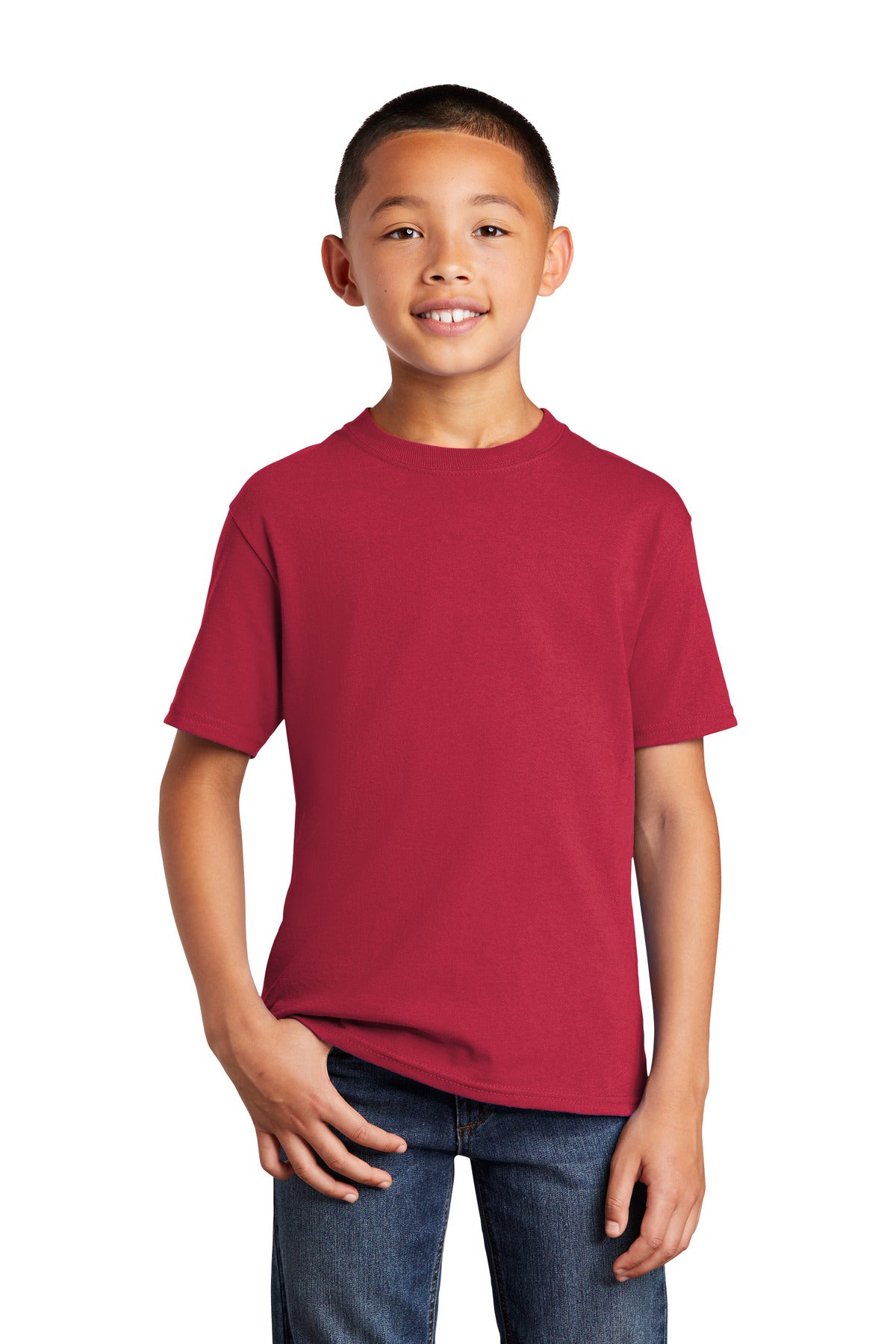 Port & Co™ Youth Core Cotton DTG Tee PC54YDTG