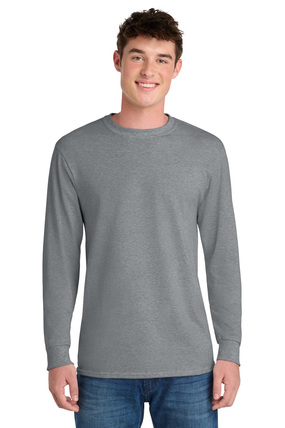 Port & Co™ Tall Long Sleeve Core Blend Tee. PC55LST