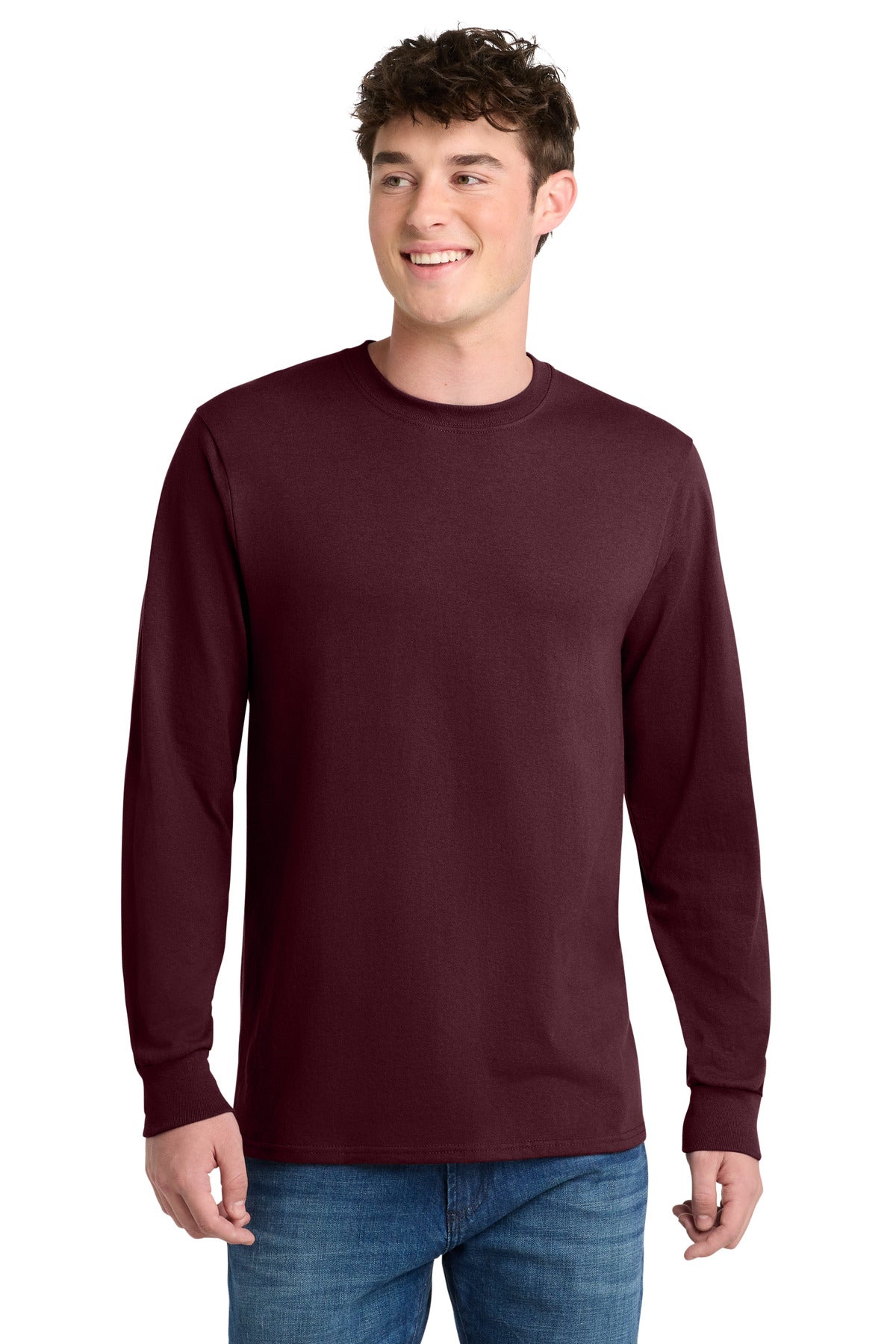 Port & Co™ Tall Long Sleeve Core Blend Tee. PC55LST