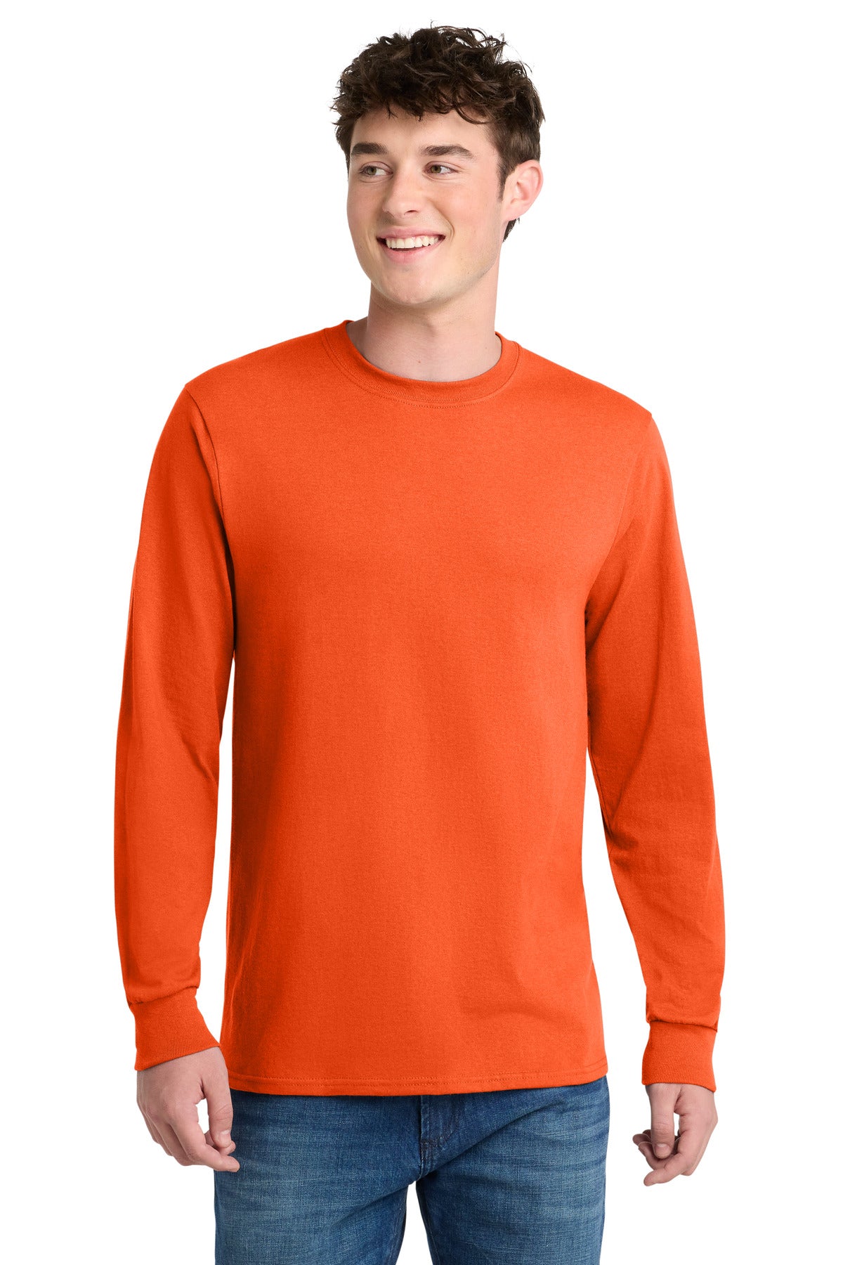 Port & Co™ Tall Long Sleeve Core Blend Tee. PC55LST
