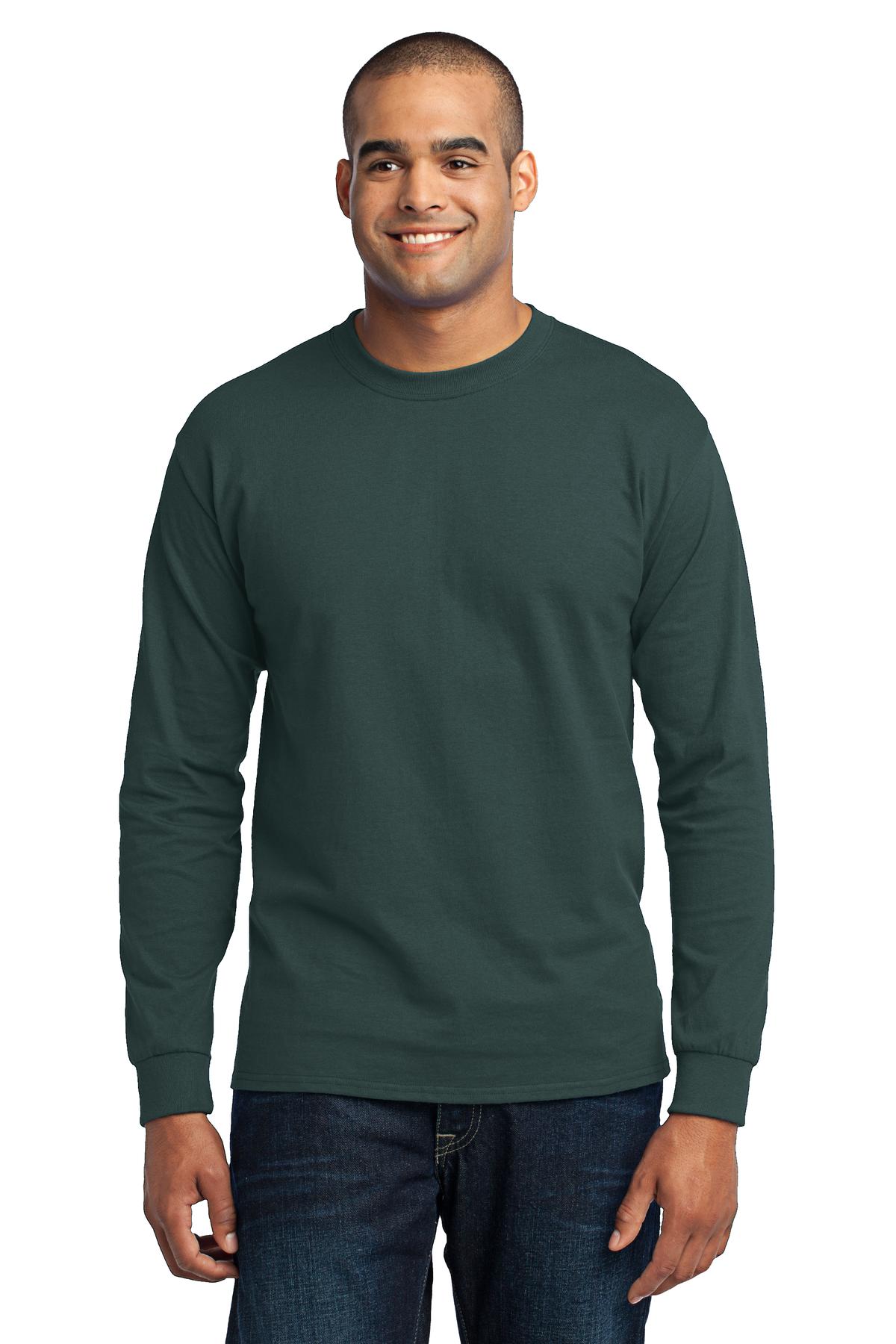 Port & Co™ Long Sleeve Core Blend Tee. PC55LS