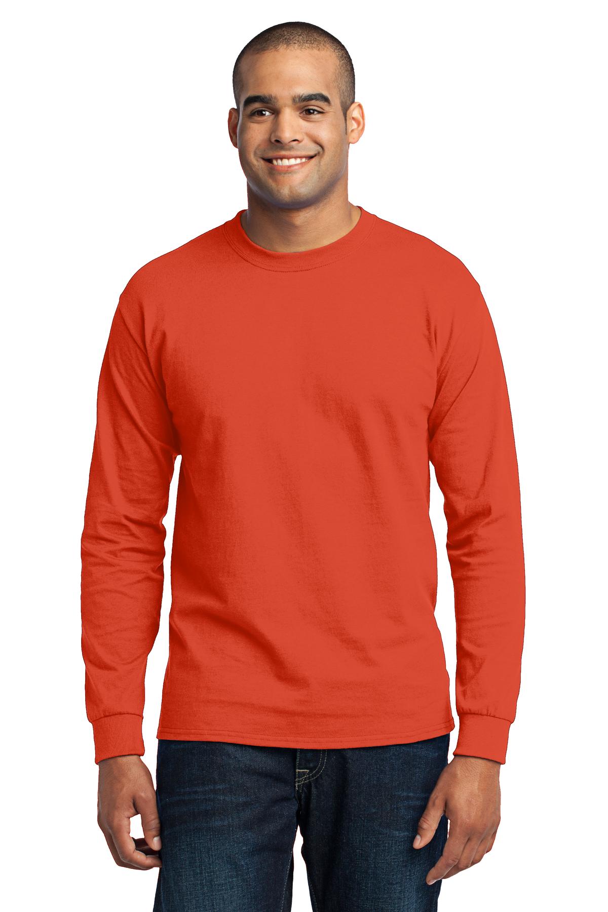 Port & Co™ Long Sleeve Core Blend Tee. PC55LS