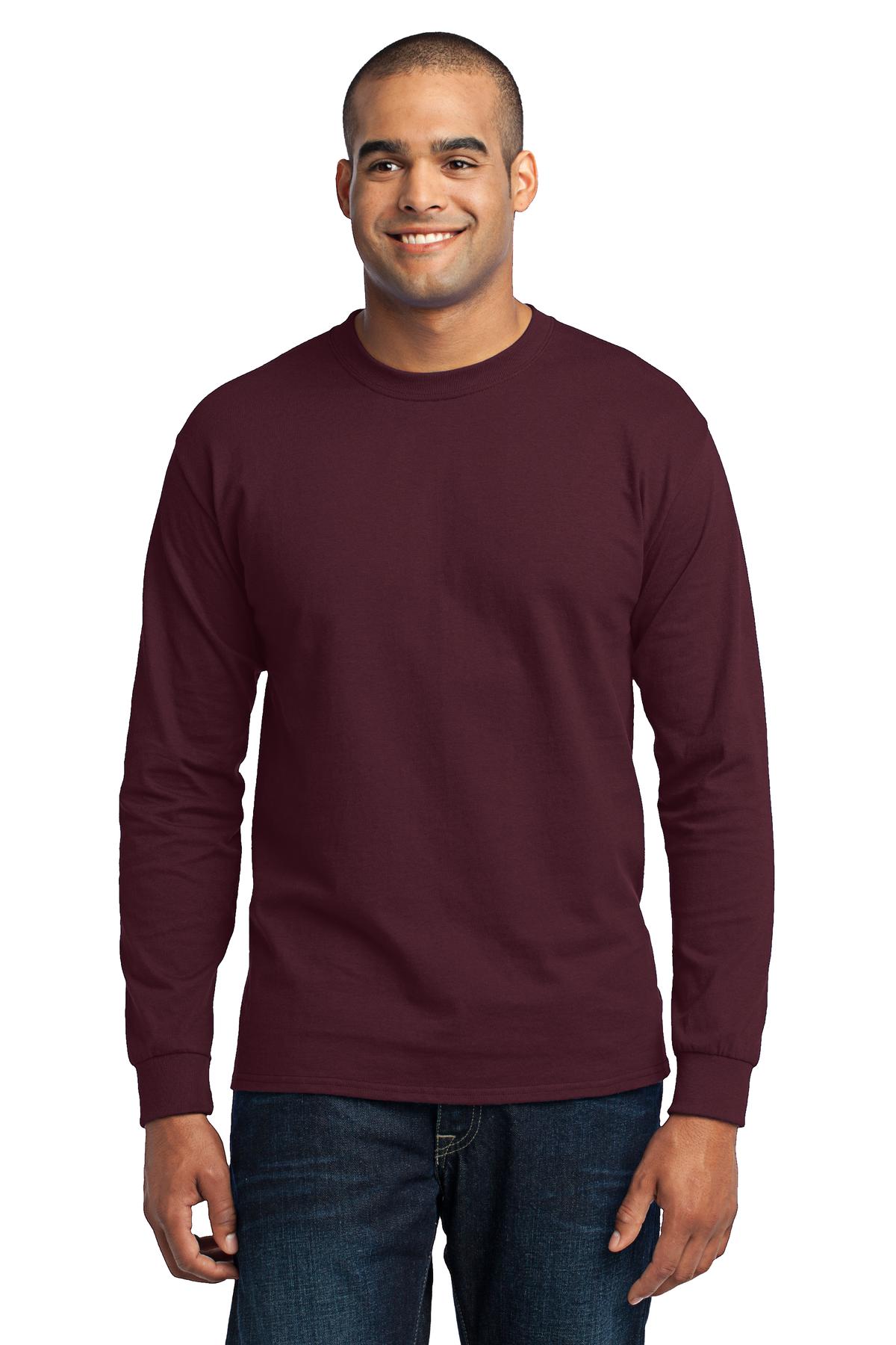 Port & Co™ Long Sleeve Core Blend Tee. PC55LS