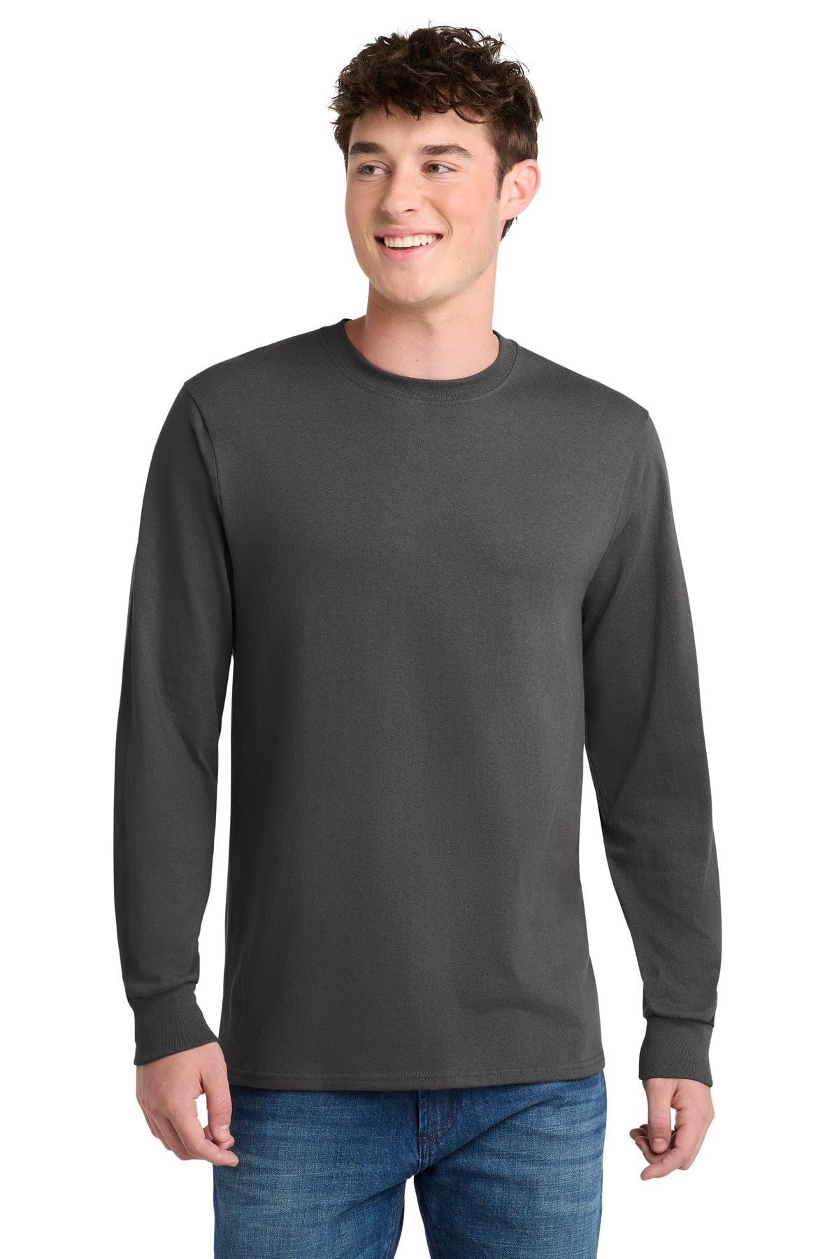 Port & Co™ Tall Long Sleeve Core Blend Tee. PC55LST