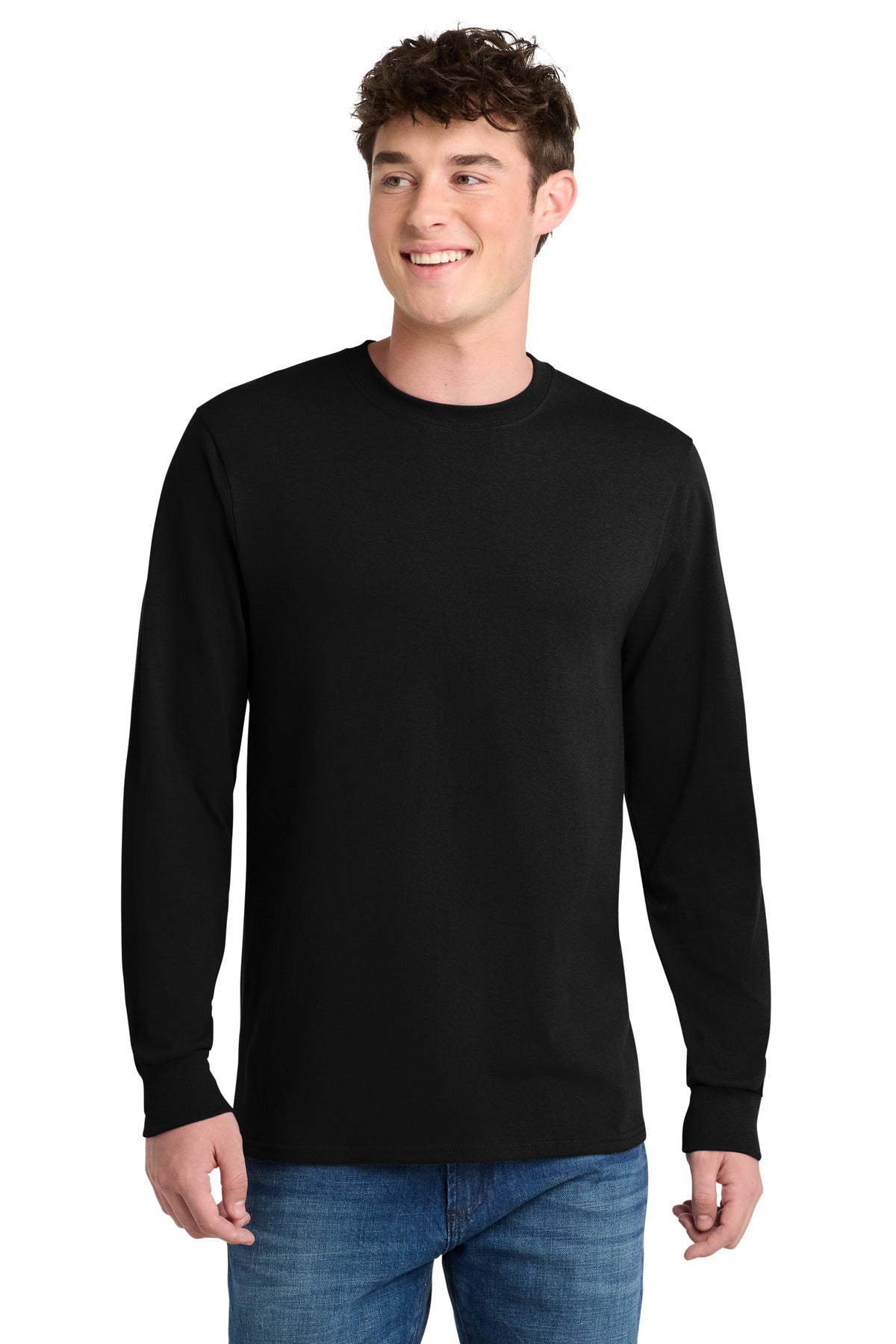 Port & Co™ Tall Long Sleeve Core Blend Tee. PC55LST