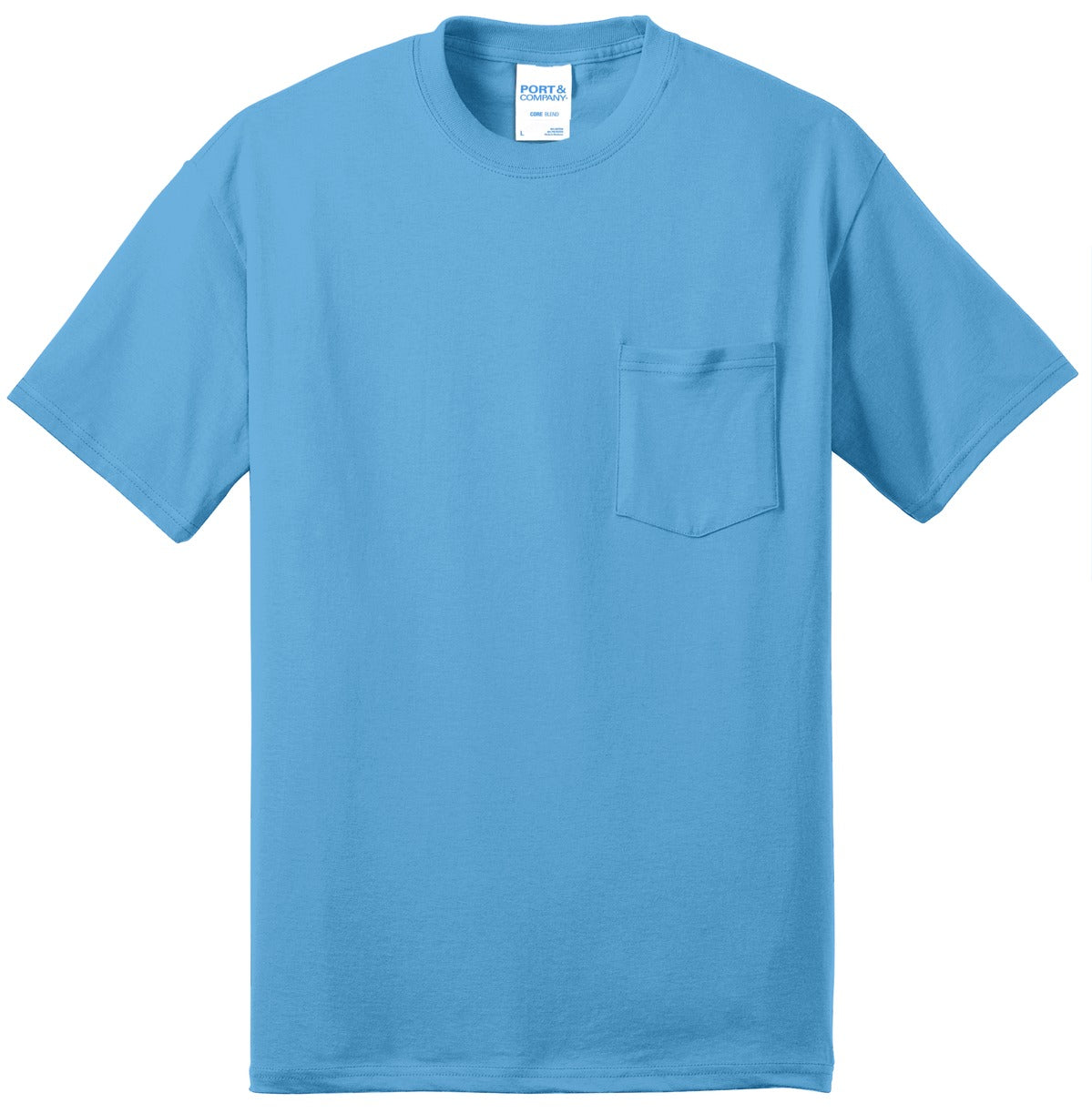 Port & Co™ Core Blend Pocket Tee. PC55P – SanMar Sports