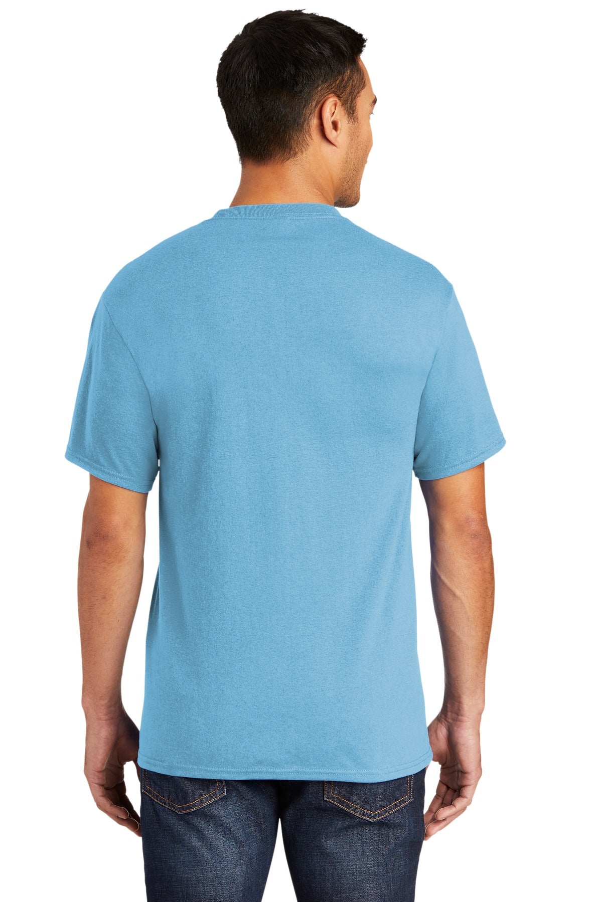 PHO Tee - ブルー Port & Co™ Core Blend Pocket Tee. PC55P – SanMar Sports