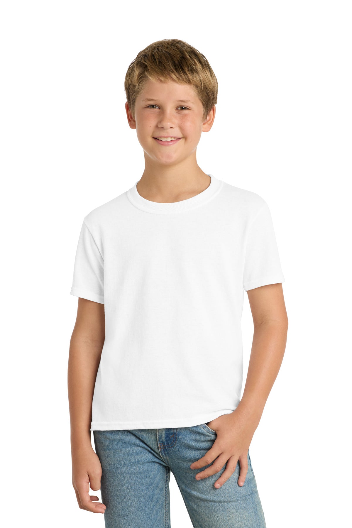 Port & Co™ Youth Core Blend Tee.  PC55Y