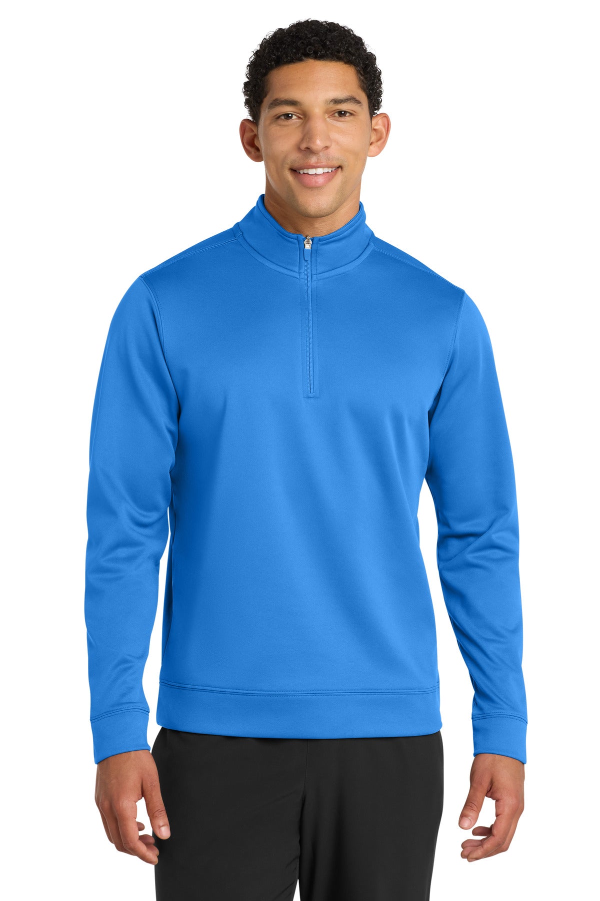 Port & Co™ Performance Fleece 1/4-Zip Pullover Sweatshirt. PC590Q