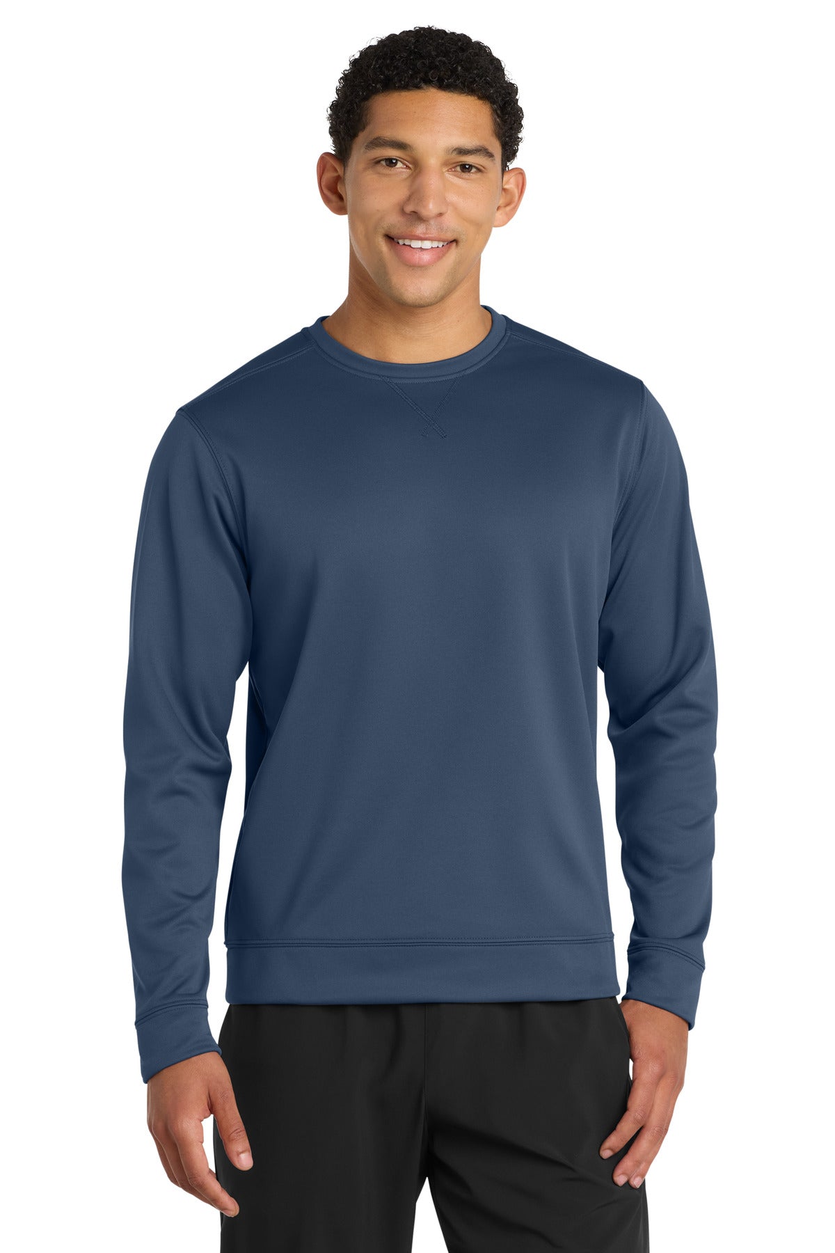 Port & Co™ Performance Fleece Crewneck Sweatshirt. PC590