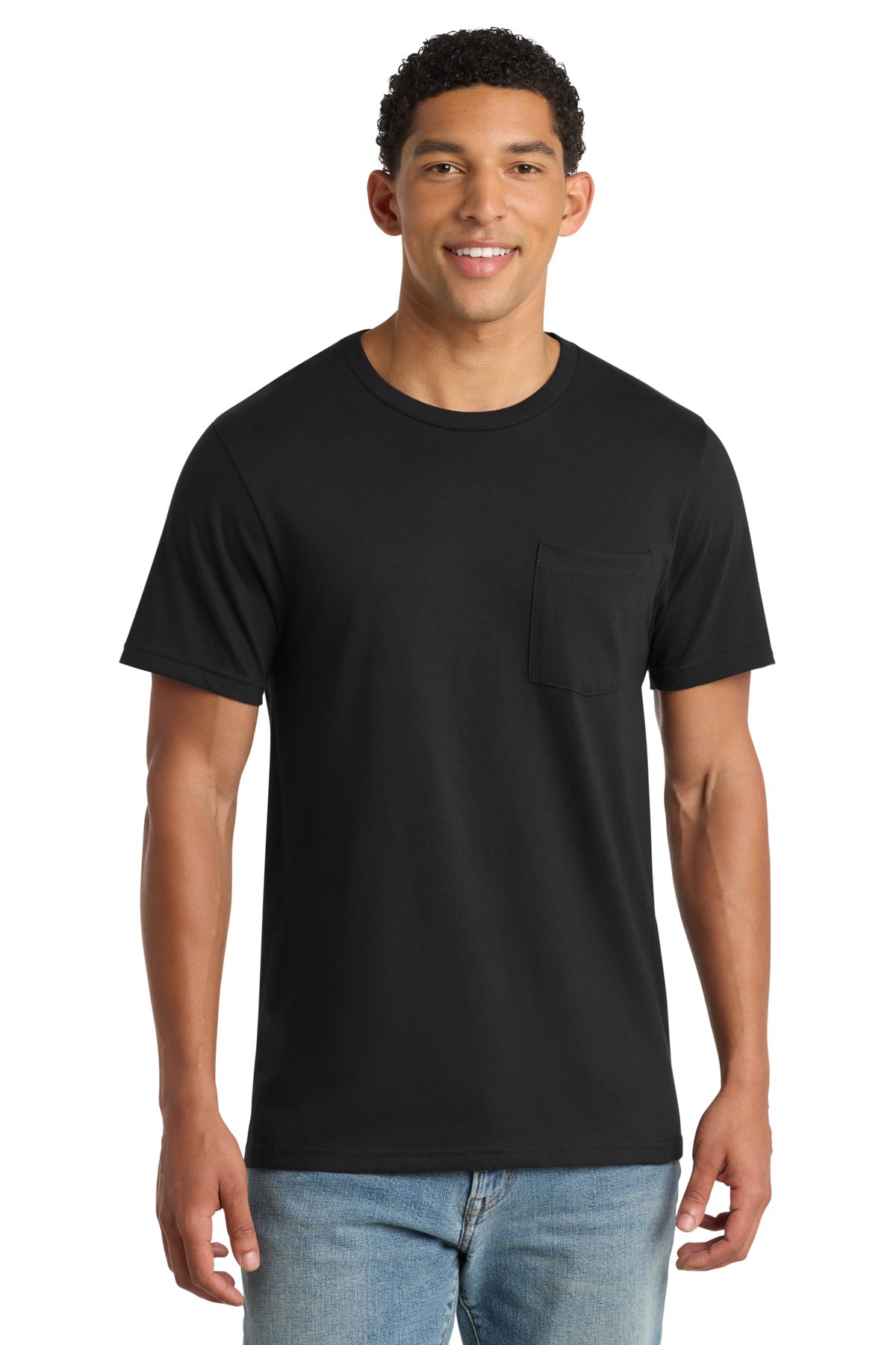 Port & Co™ Bouncer Pocket Tee PC600P