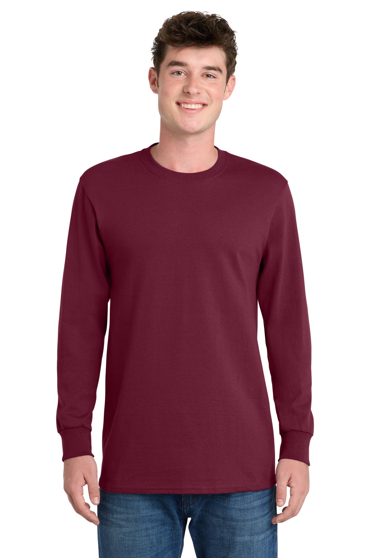 Port & Co™ Long Sleeve Essential Tee. PC61LS