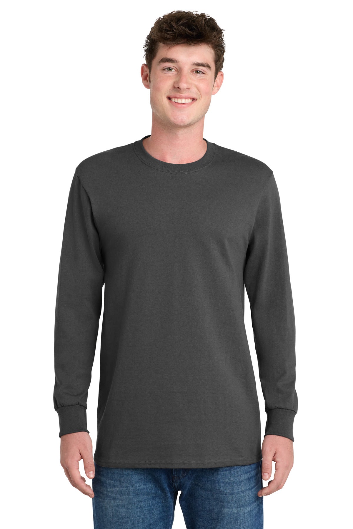 Port & Co™ Long Sleeve Essential Tee. PC61LS