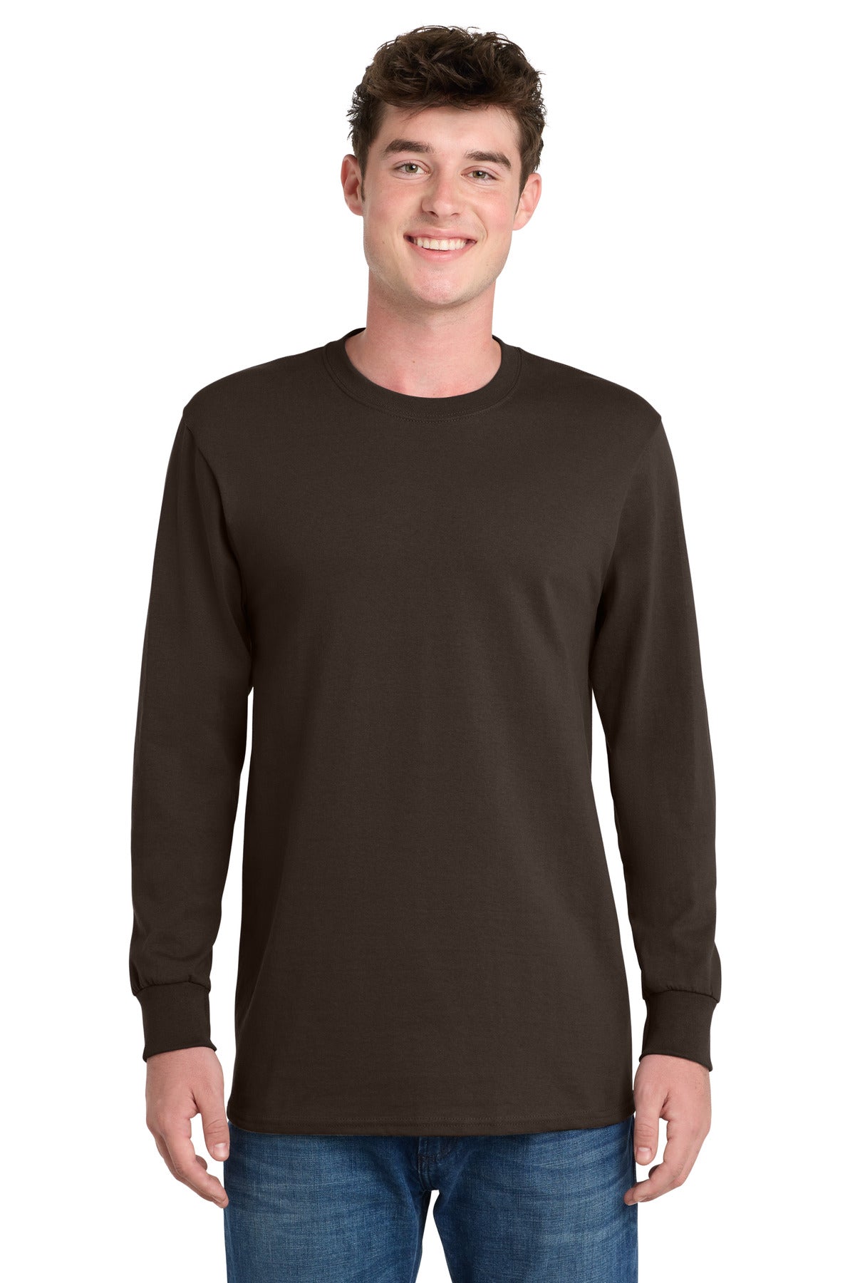 Port & Co™ Long Sleeve Essential Tee. PC61LS