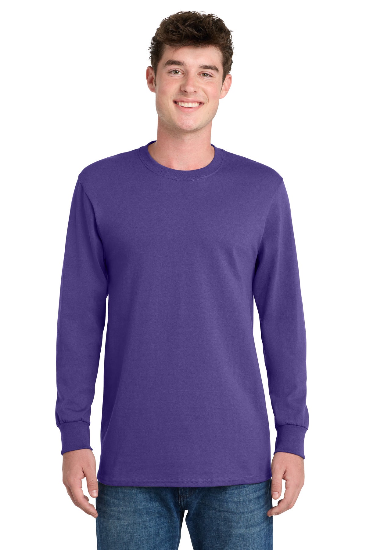 Port & Co™ Long Sleeve Essential Tee. PC61LS