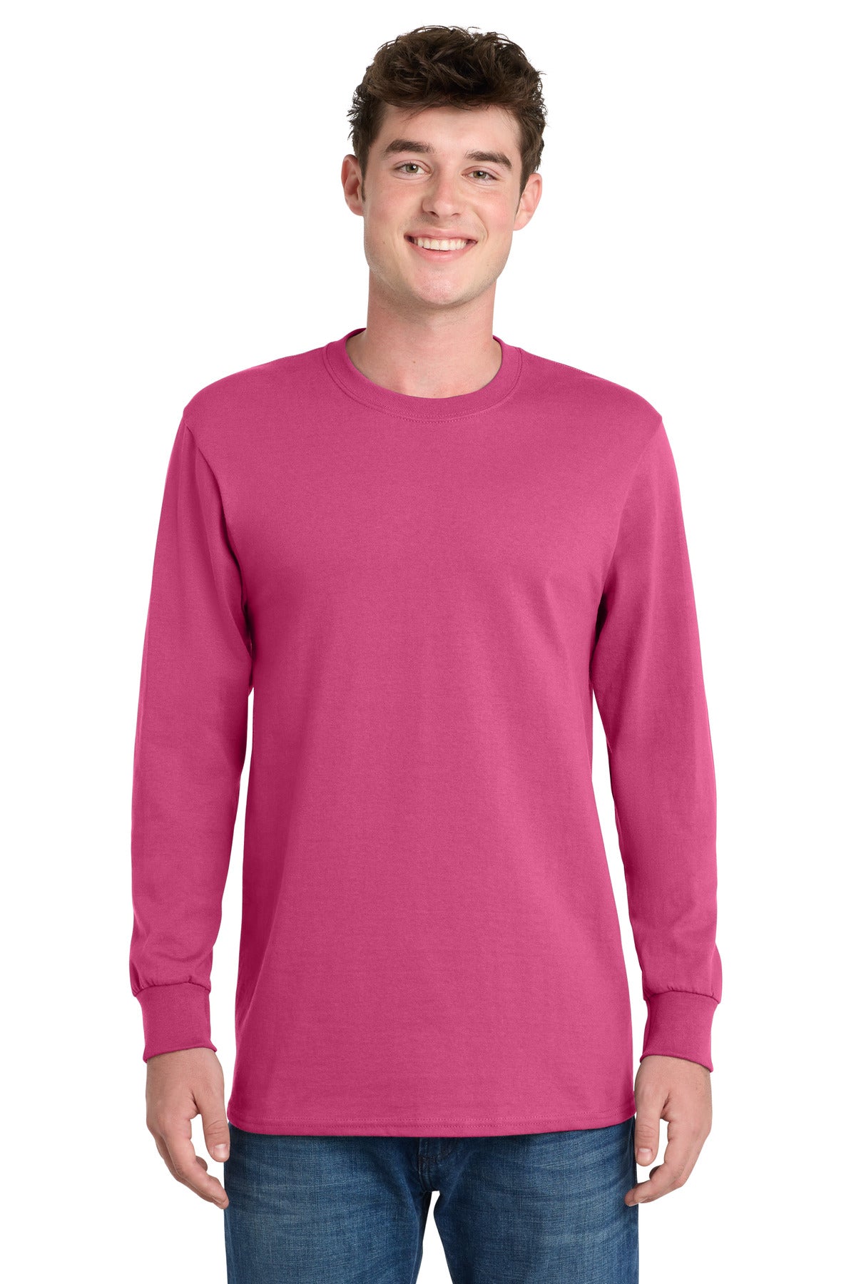 Port & Co™ Long Sleeve Essential Tee. PC61LS