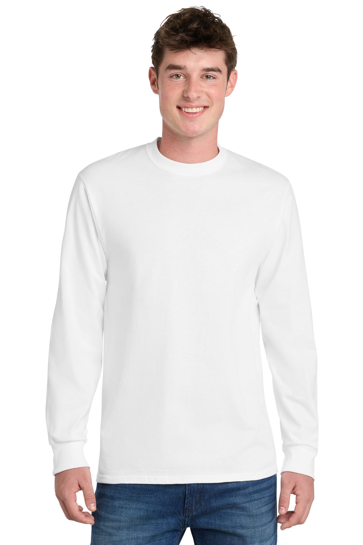 Port & Co™ Long Sleeve Essential Tee. PC61LS