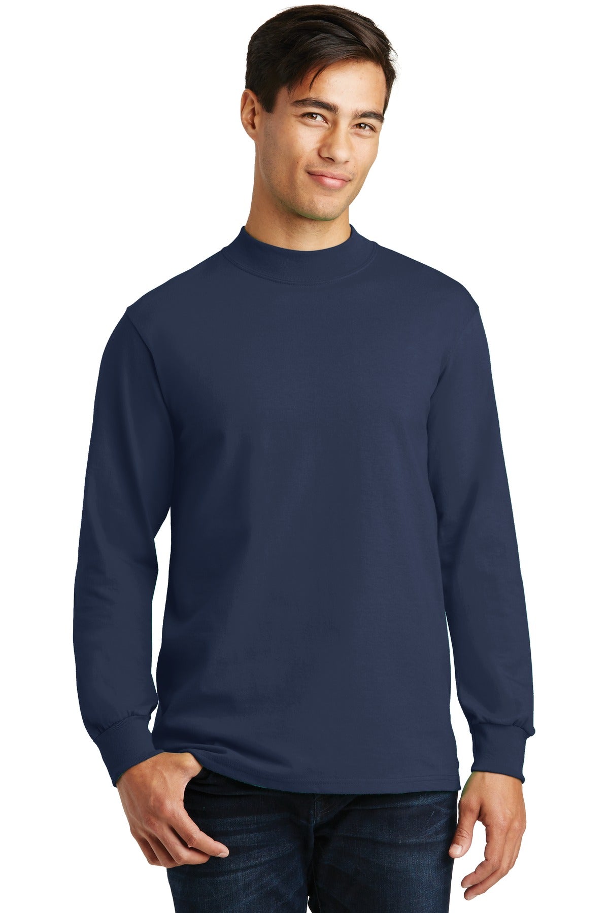 Port & Co™ Essential Mock Turtleneck.  PC61M