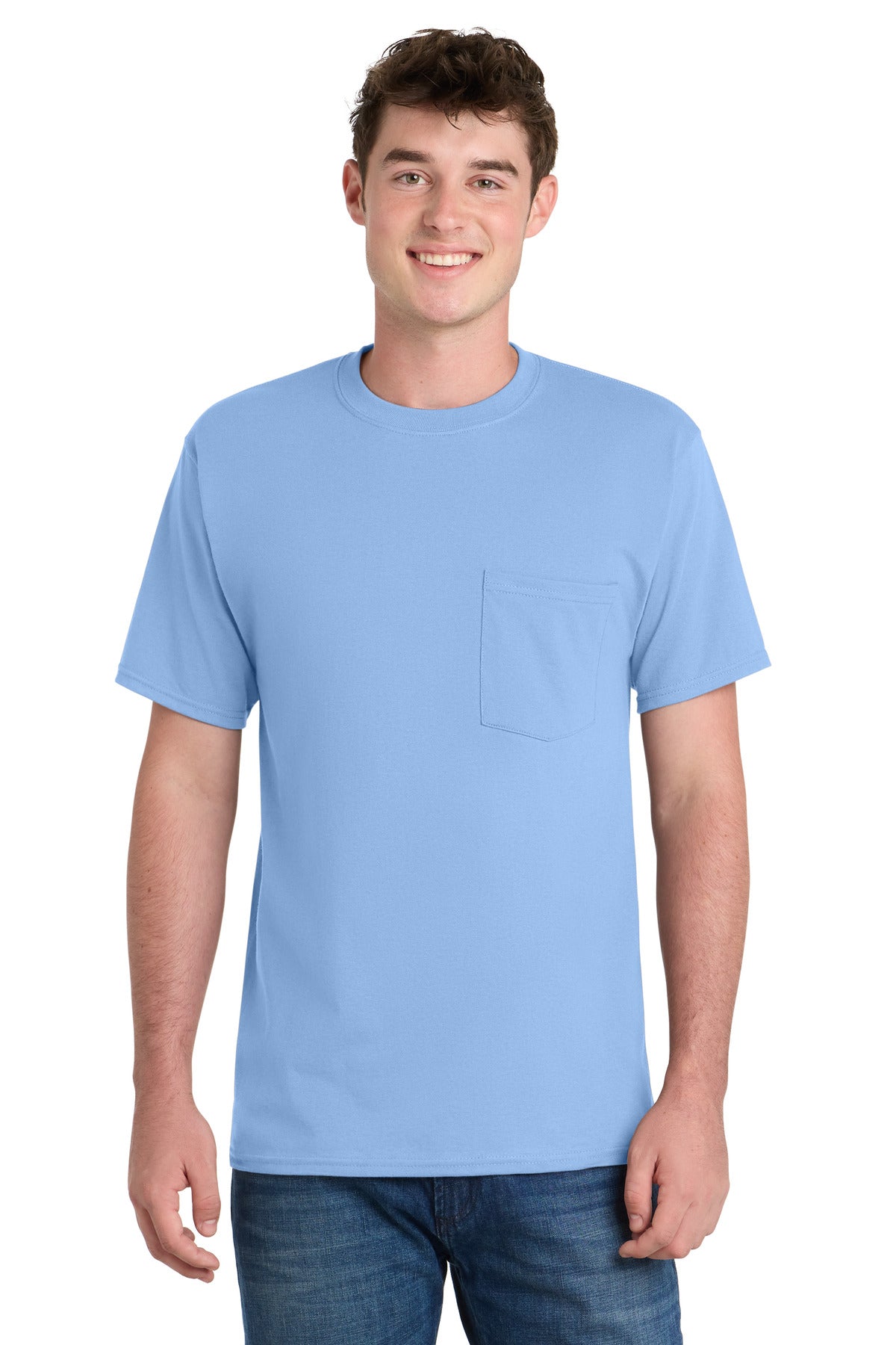 Port & Co™ Tall Essential Pocket Tee. PC61PT