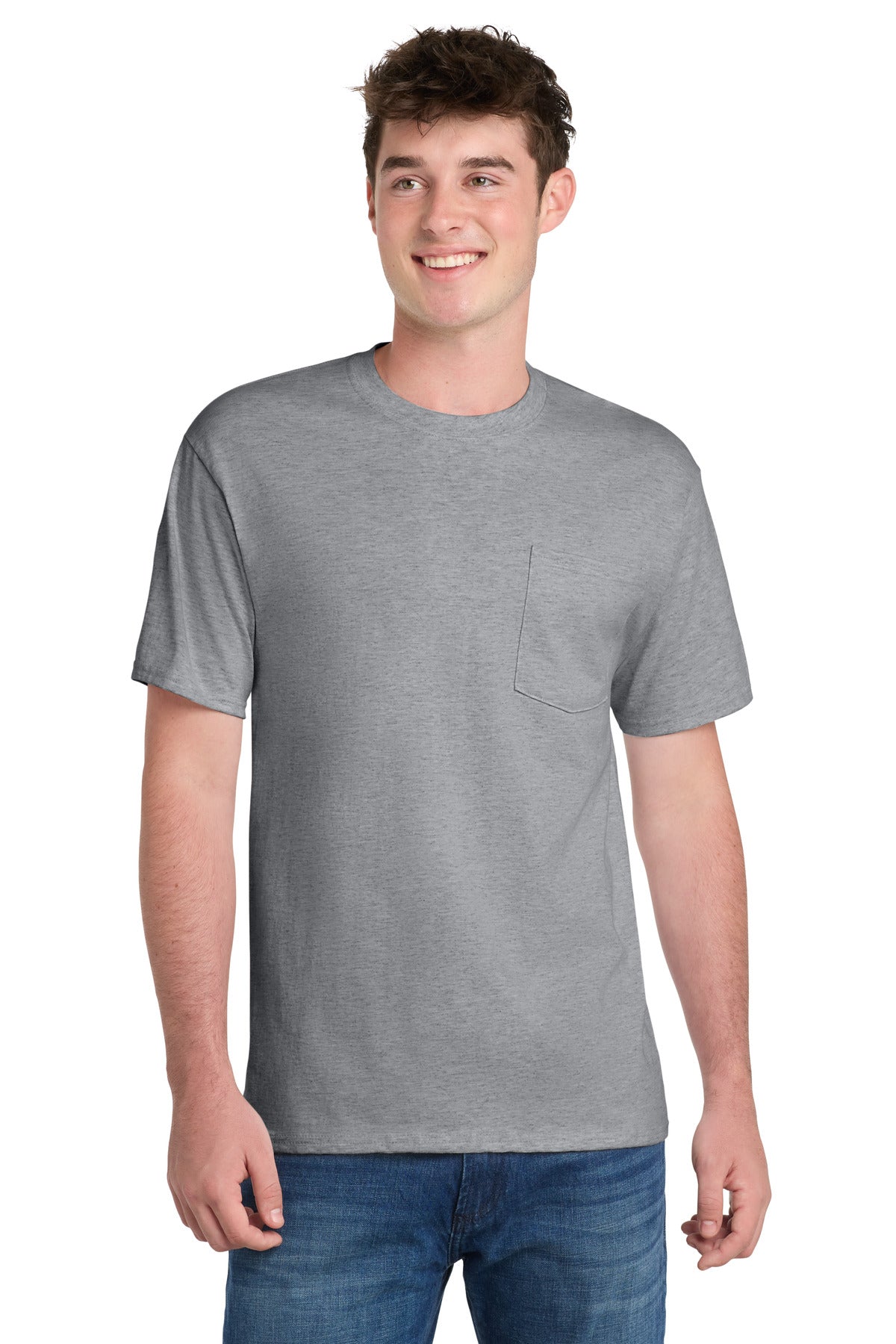 Port & Co™ Essential Pocket Tee. PC61P