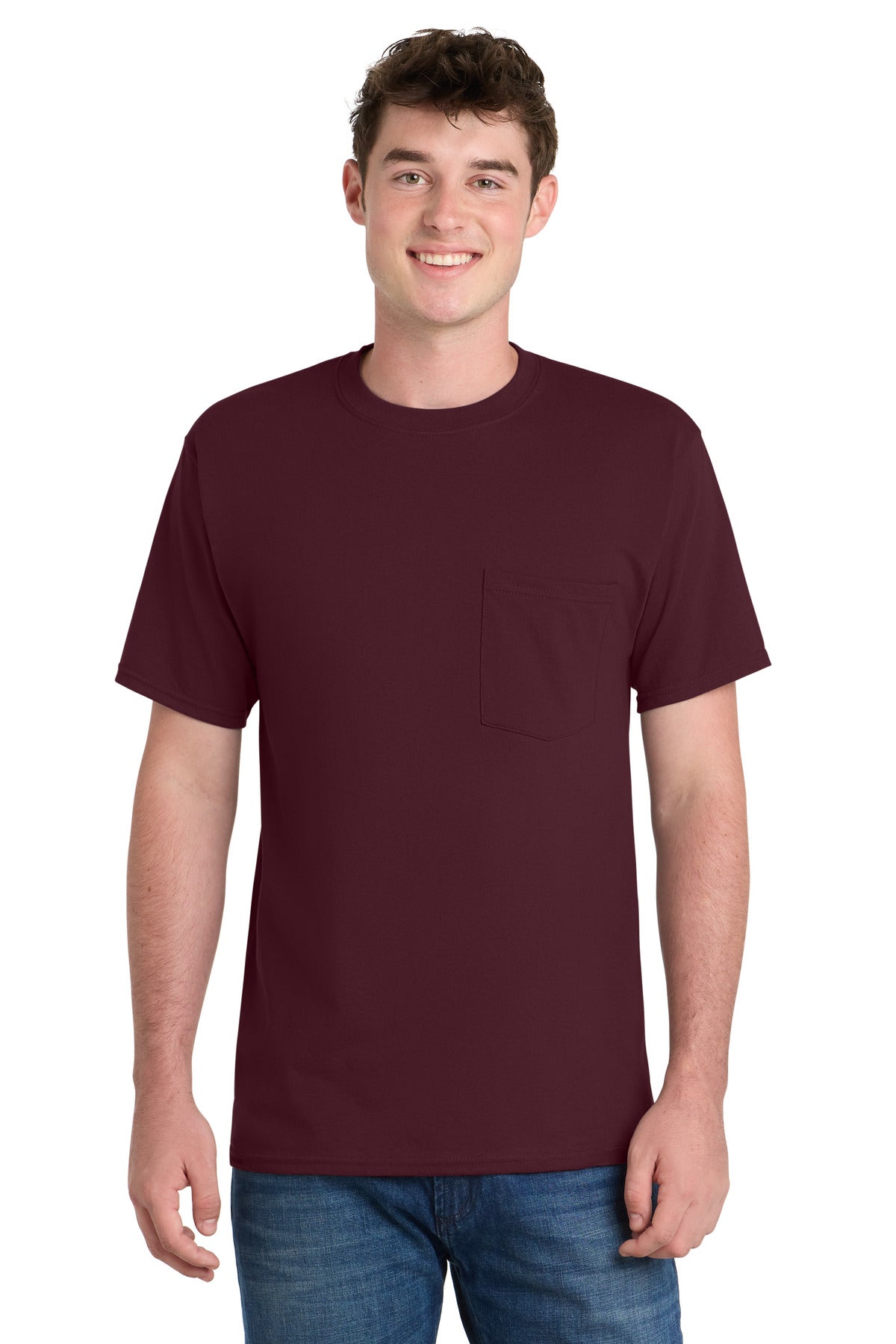 Port & Co™ Essential Pocket Tee. PC61P