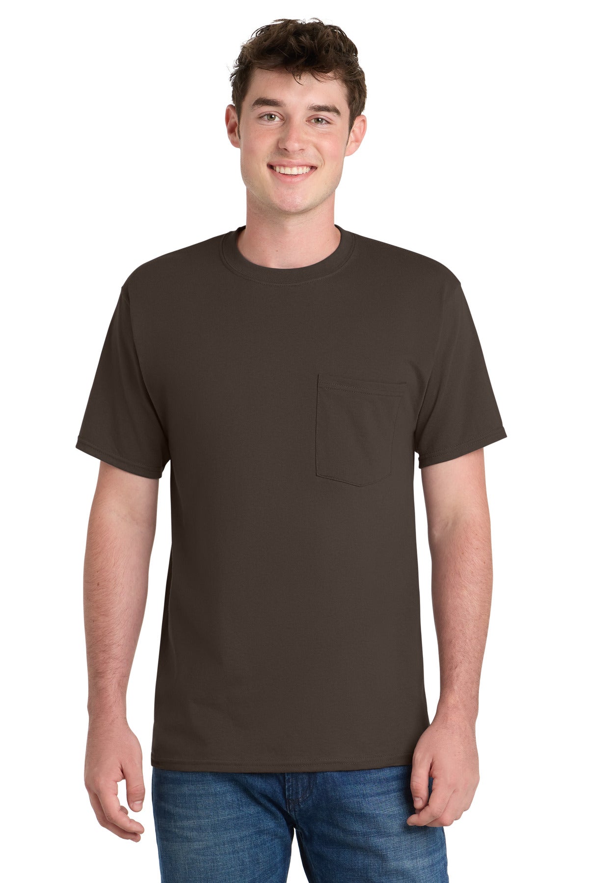 Port & Co™ Essential Pocket Tee. PC61P