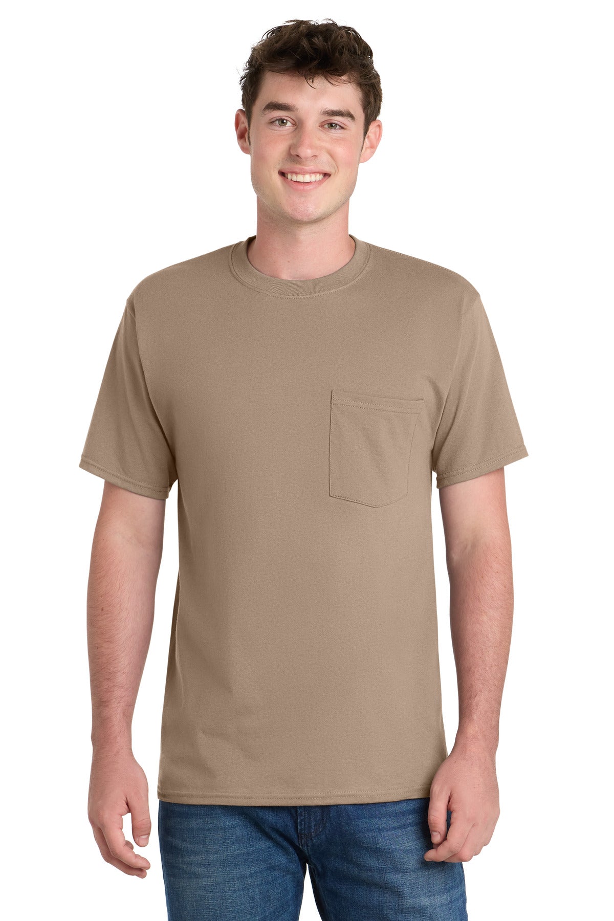 Port & Co™ Essential Pocket Tee. PC61P