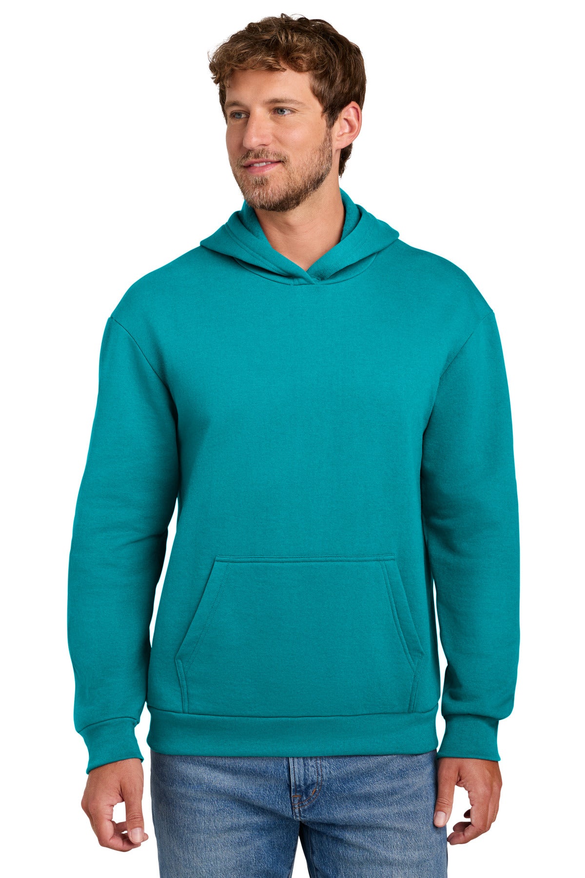 Port & Co™ Easy Fleece Pullover Hooded Sweatshirt PC68H
