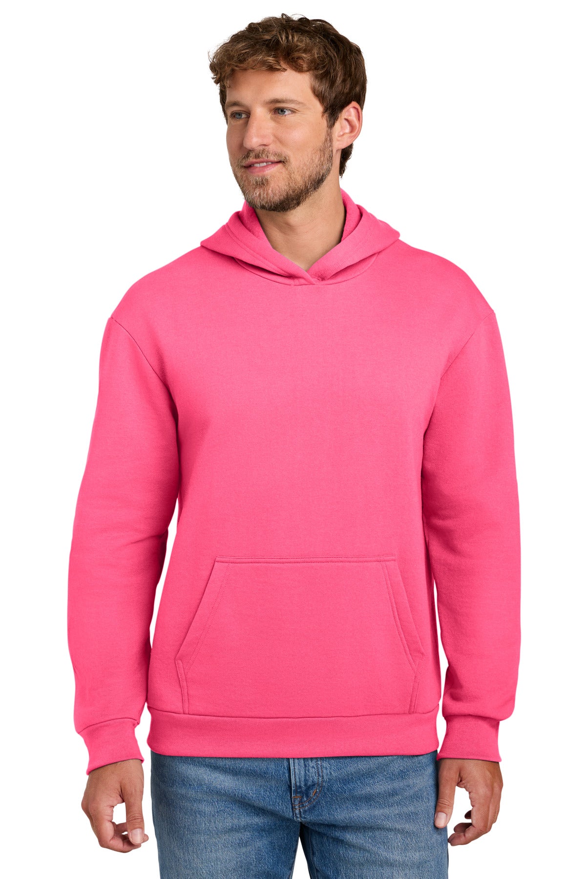 Port & Co™ Easy Fleece Pullover Hooded Sweatshirt PC68H