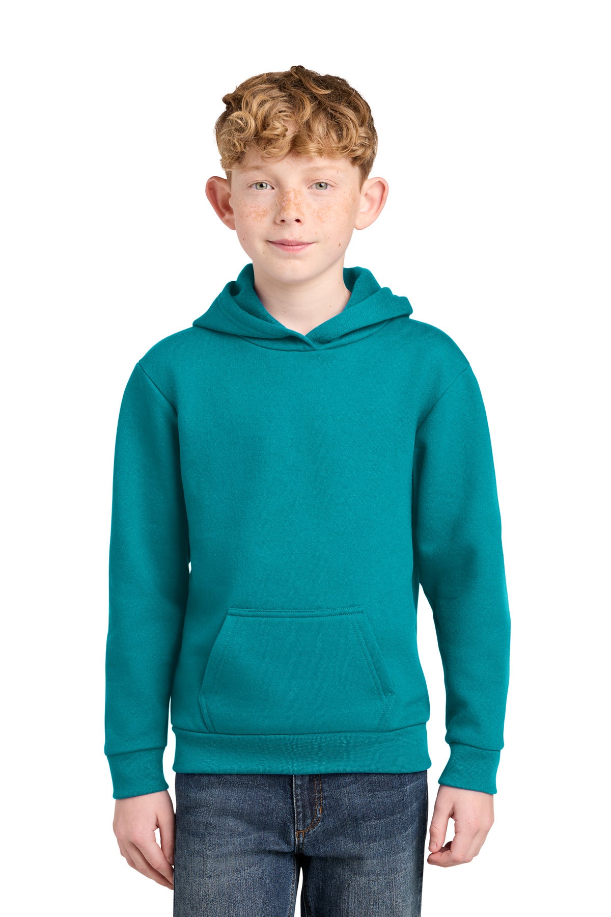 Port & Co™ Youth Easy Fleece Pullover Hooded Sweatshirt PC68YH