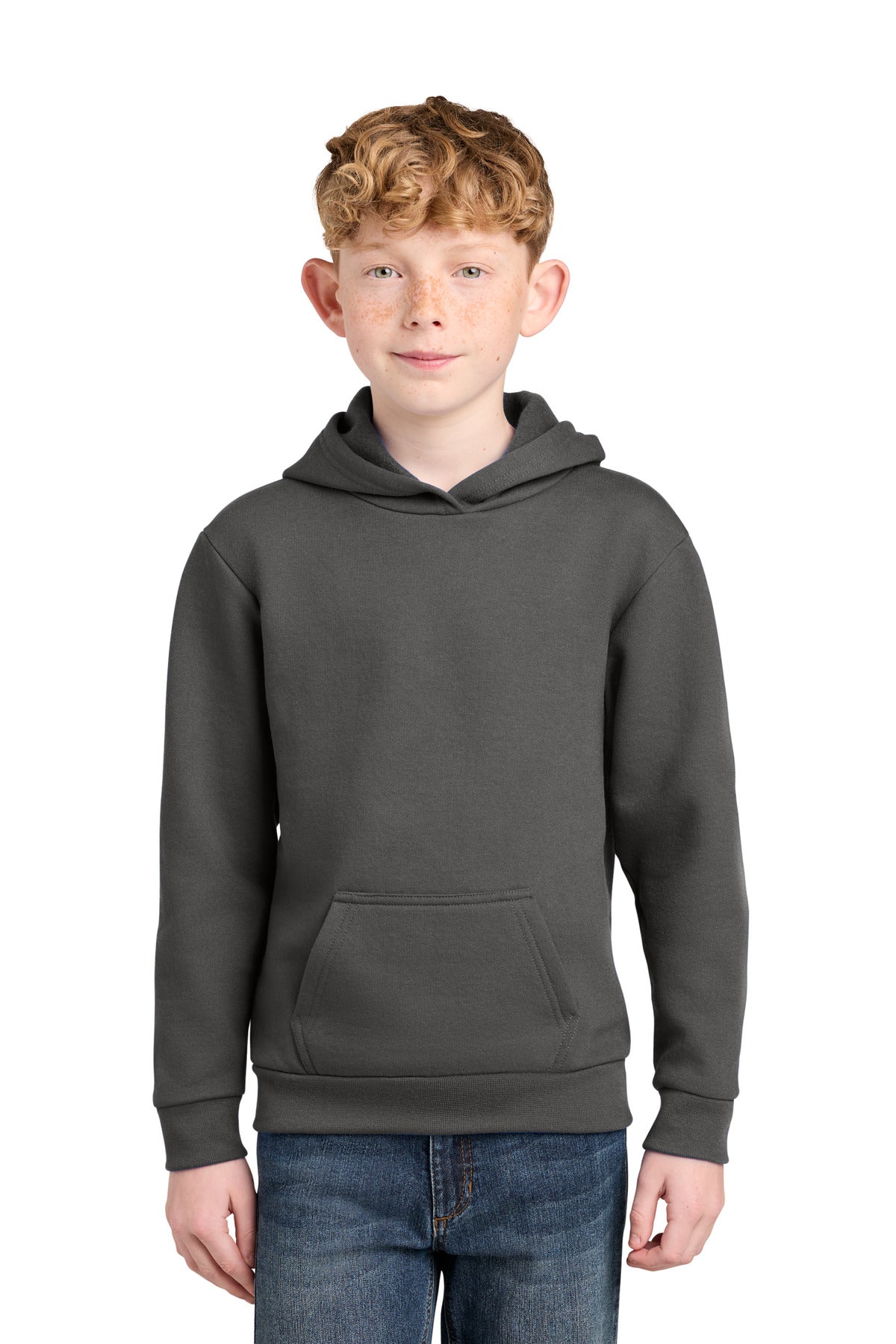 Port & Co™ Youth Easy Fleece Pullover Hooded Sweatshirt PC68YH