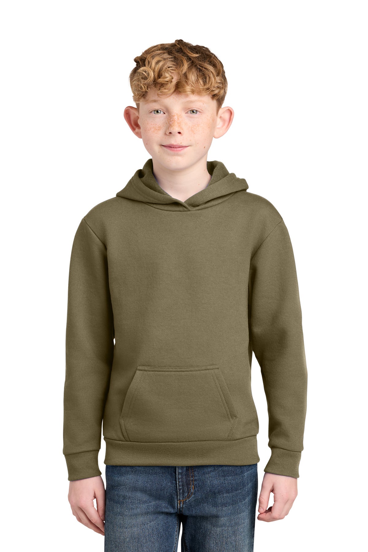 Port & Co™ Youth Easy Fleece Pullover Hooded Sweatshirt PC68YH