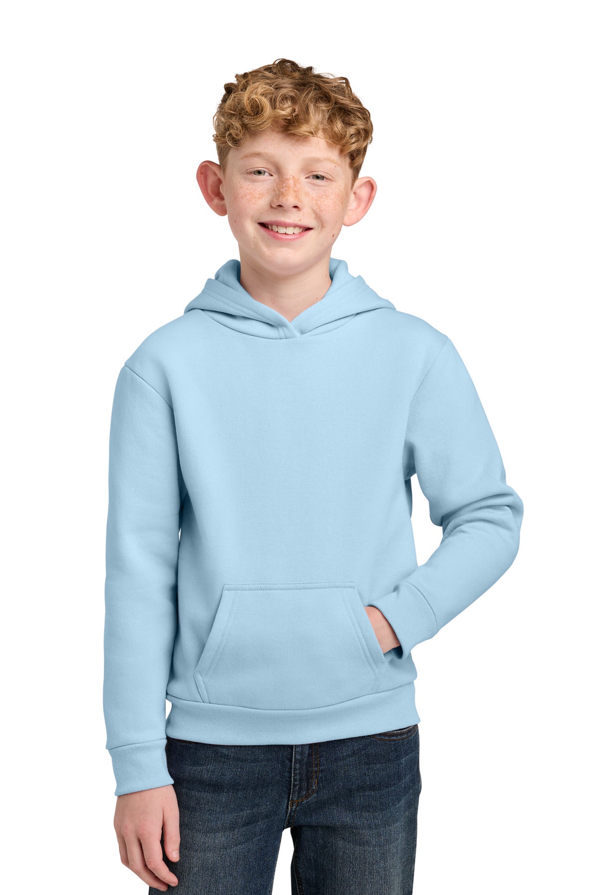 Port & Co™ Youth Easy Fleece Pullover Hooded Sweatshirt PC68YH