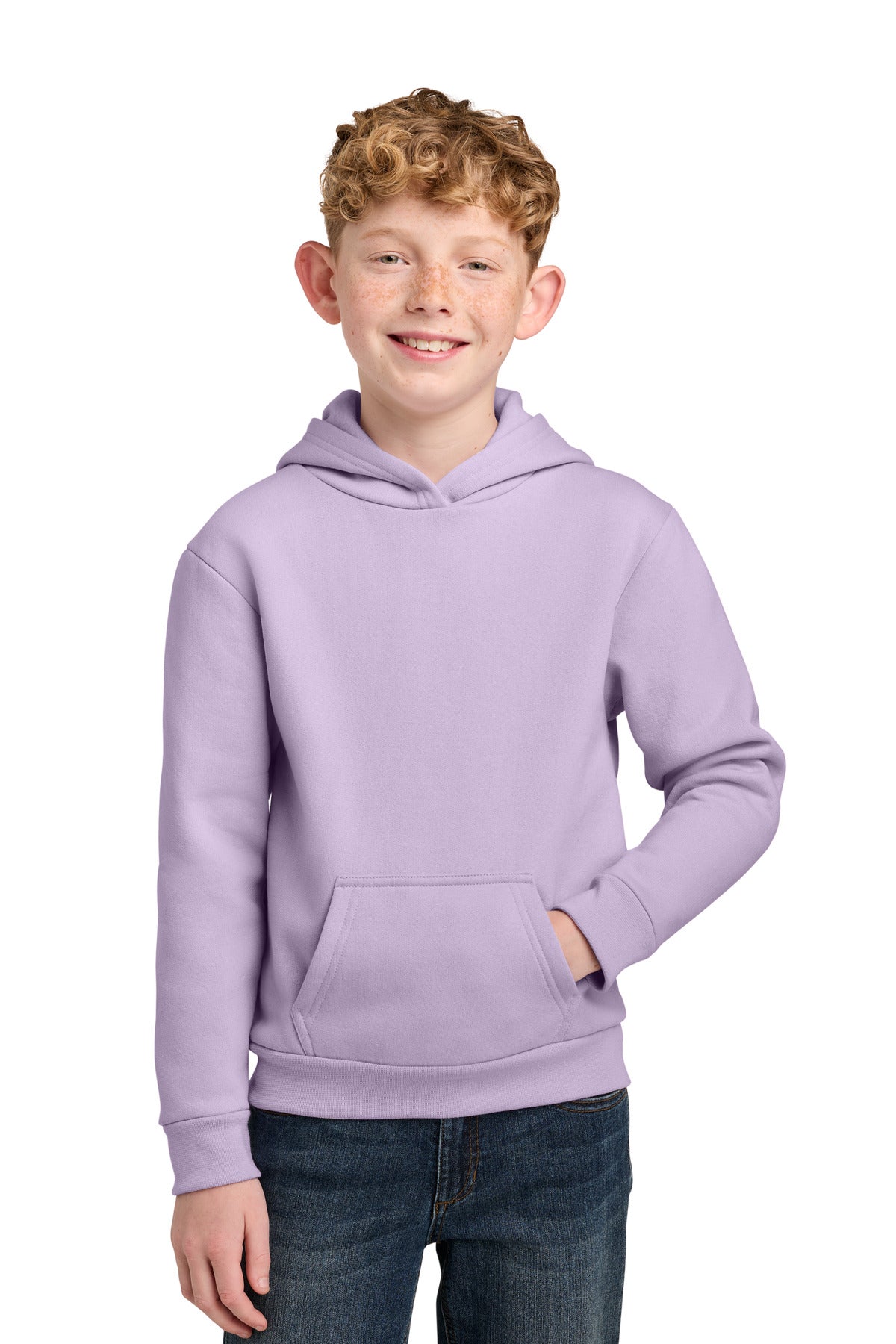 Port & Co™ Youth Easy Fleece Pullover Hooded Sweatshirt PC68YH