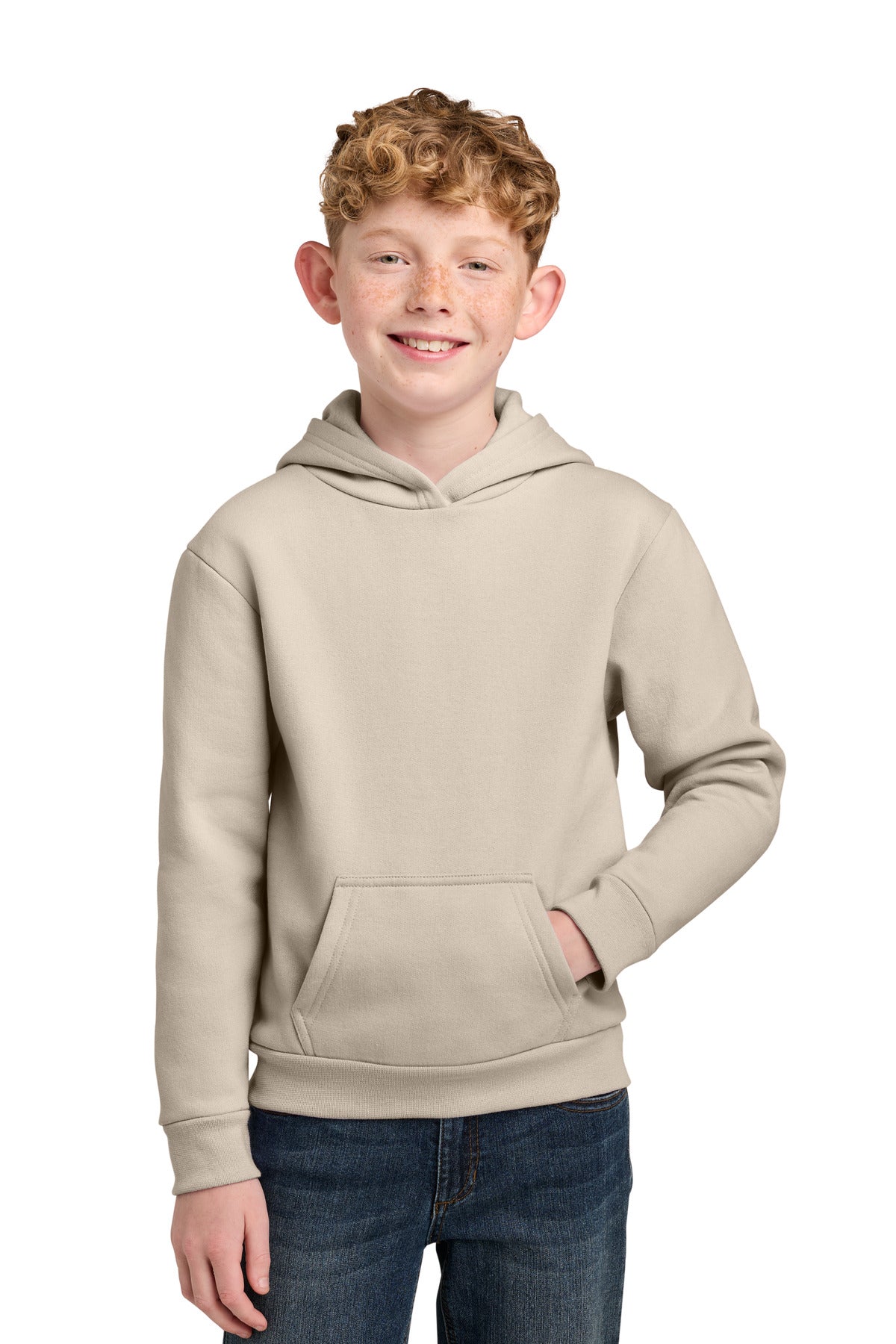 Port & Co™ Youth Easy Fleece Pullover Hooded Sweatshirt PC68YH
